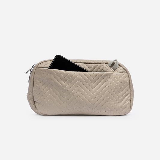 Cincy Sports Clutch Bag Cashmere Zig Zag Luxe