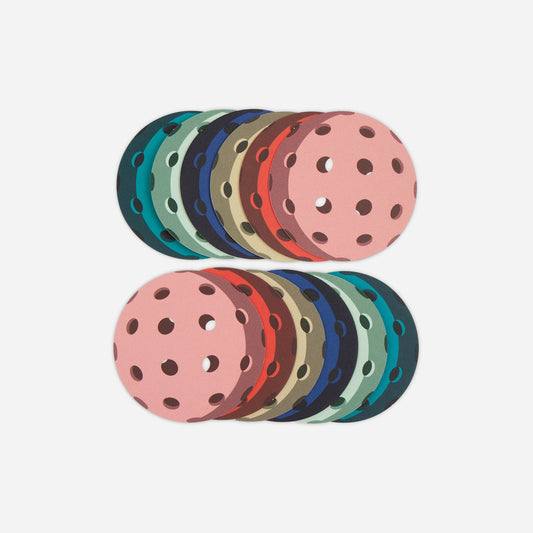 Pickleball Coasters Pickleballs