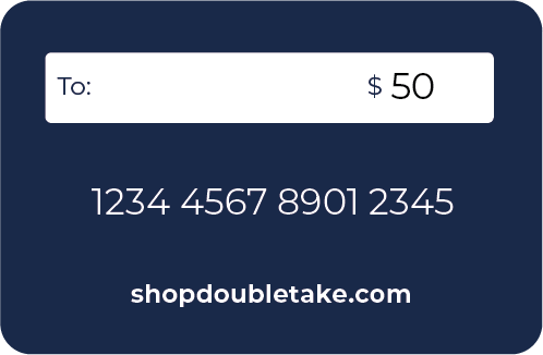 Doubletake Gift Card 50