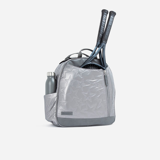 Melbourne Tennis Backpack / Tote Graphite Star Luxe