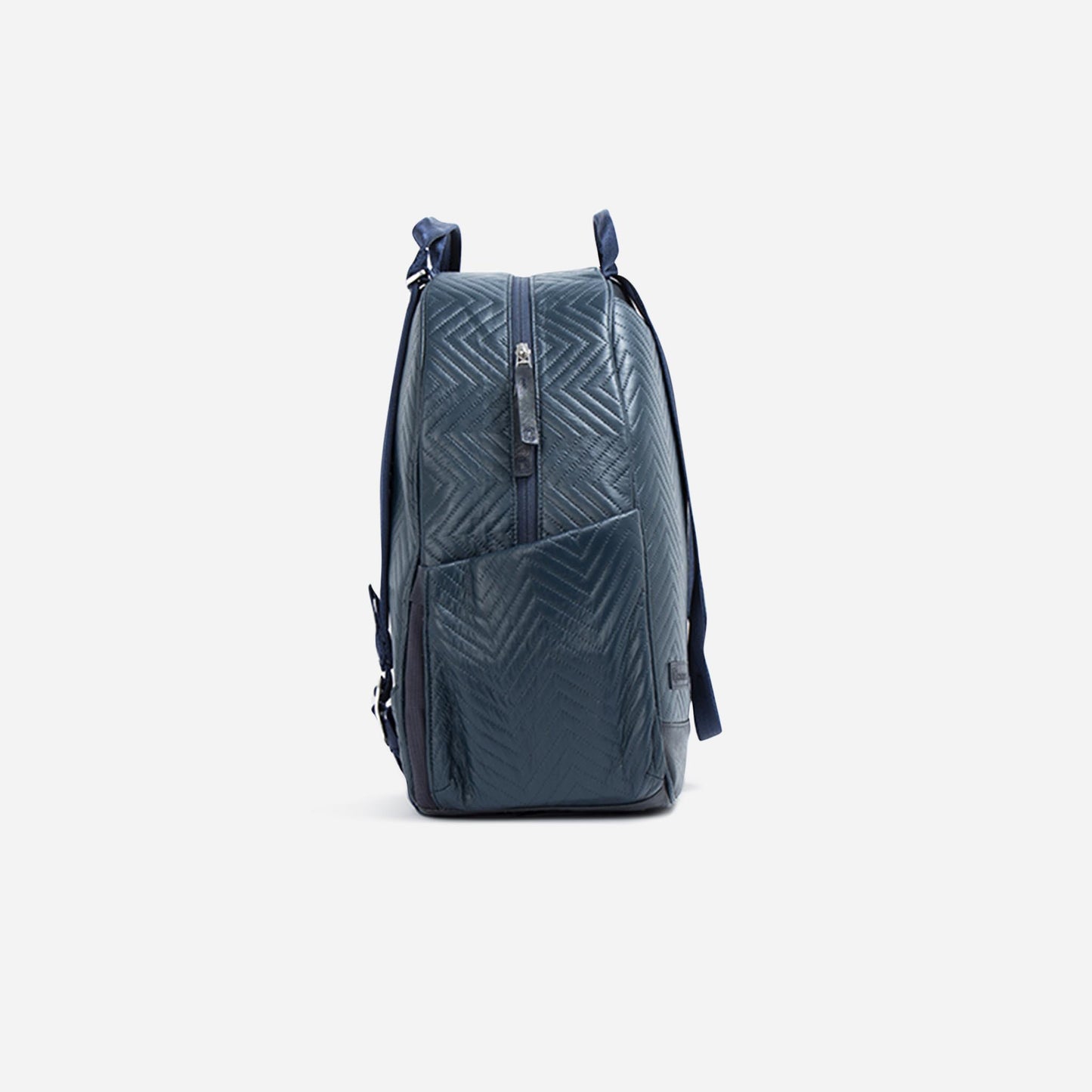 Melbourne Tennis Backpack / Tote Navy Zig Zag Luxe