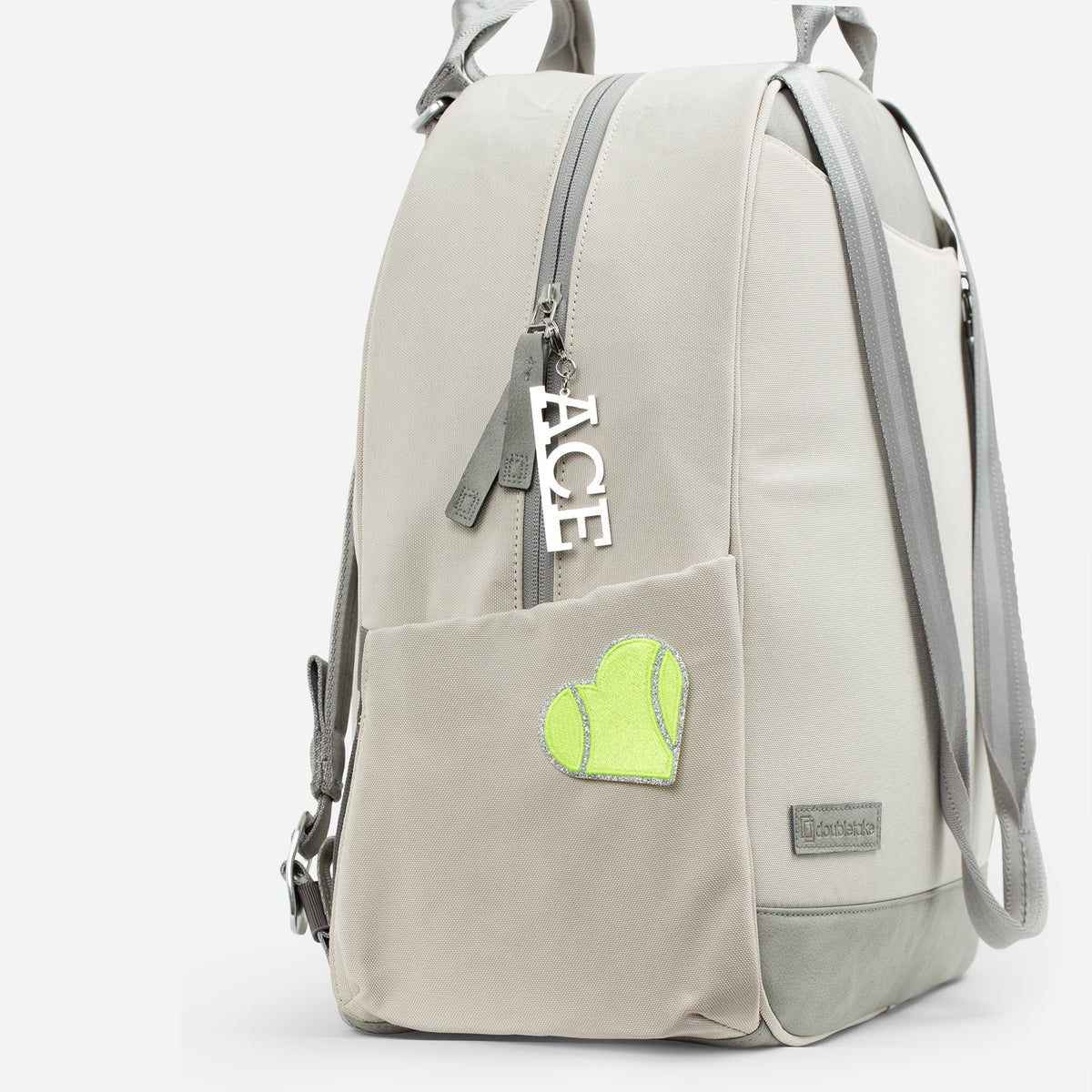 Tennis Bag Zipper Pull Charm Tennis Love
