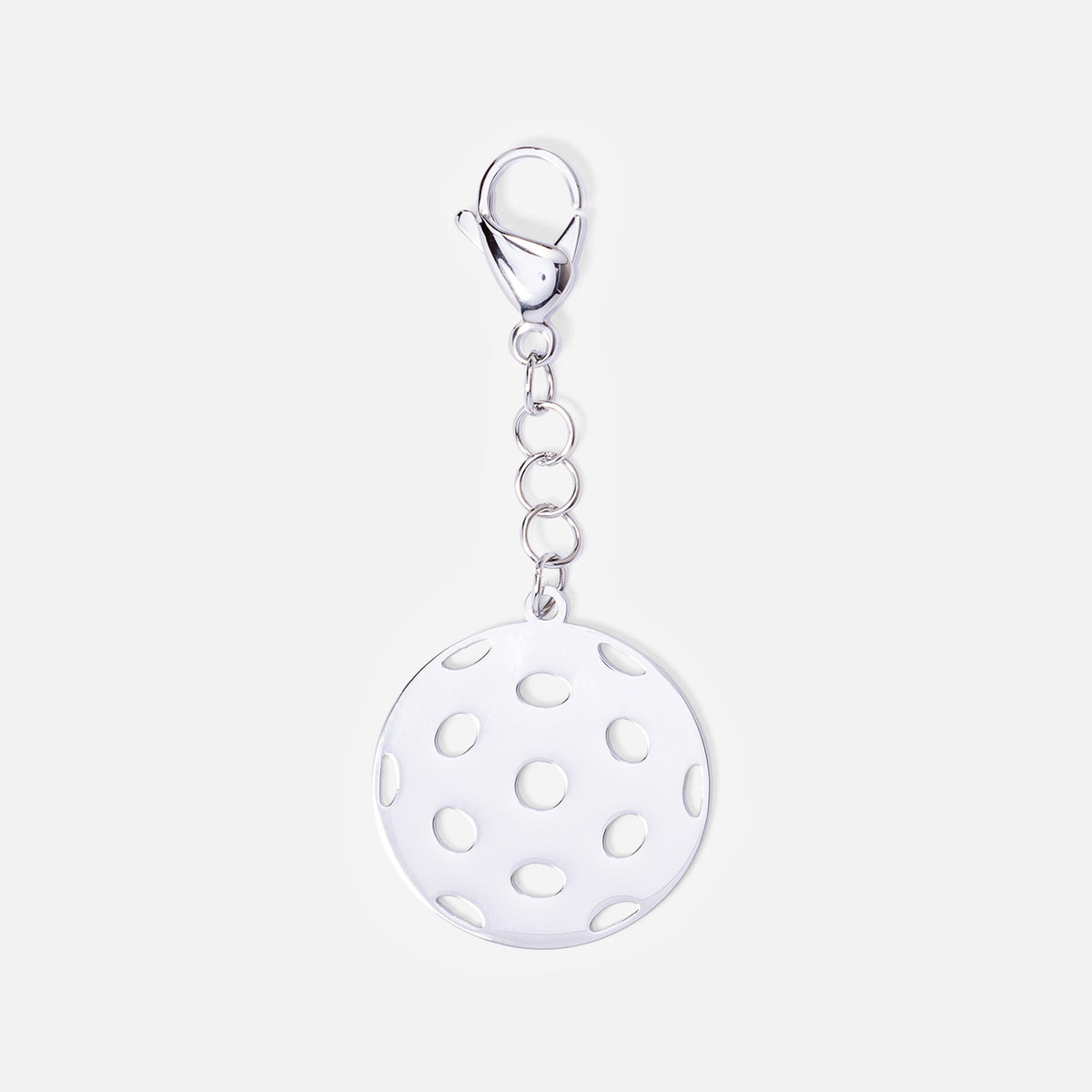Tennis Bag Zipper Pull Charm Pickleball Ball