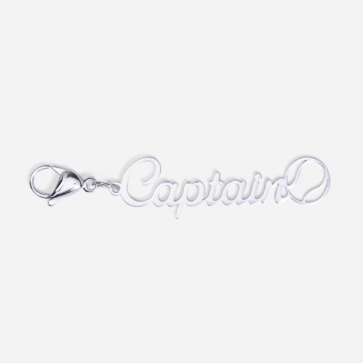 Tennis Bag Zipper Pull Charm Tennis Captain