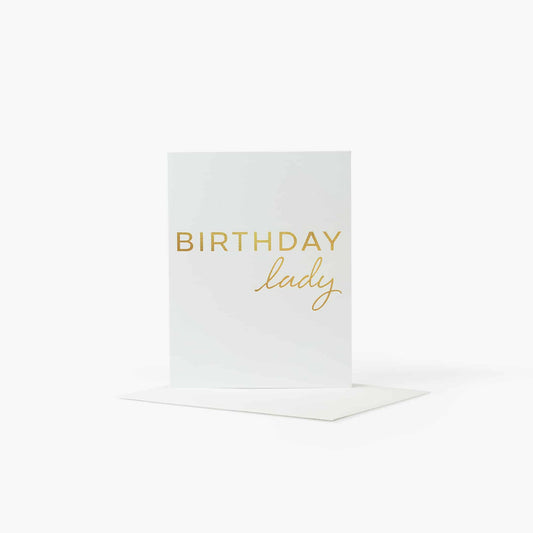 Greeting Cards Birthday Lady