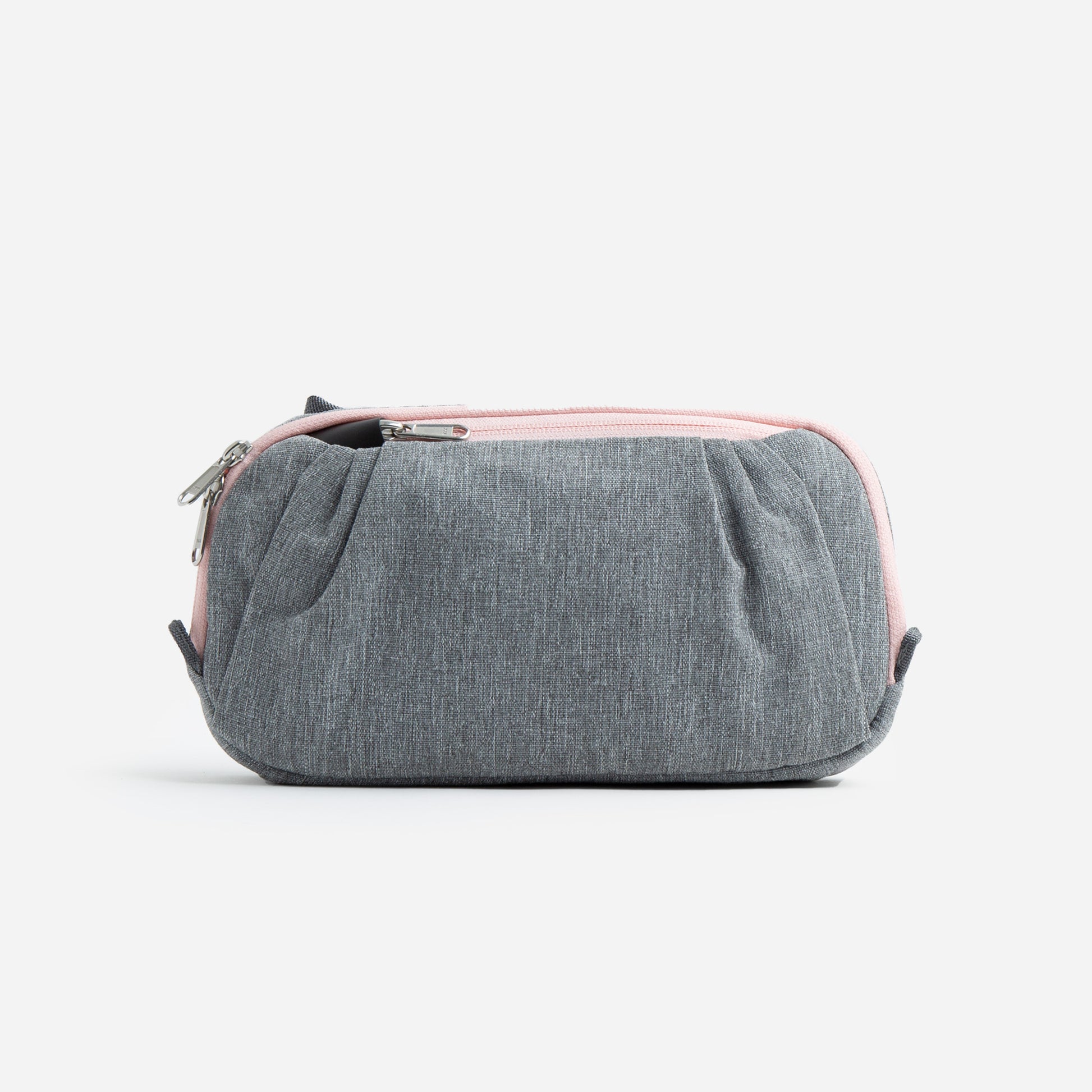 Cincy Sports Clutch Bag Grey & Blush