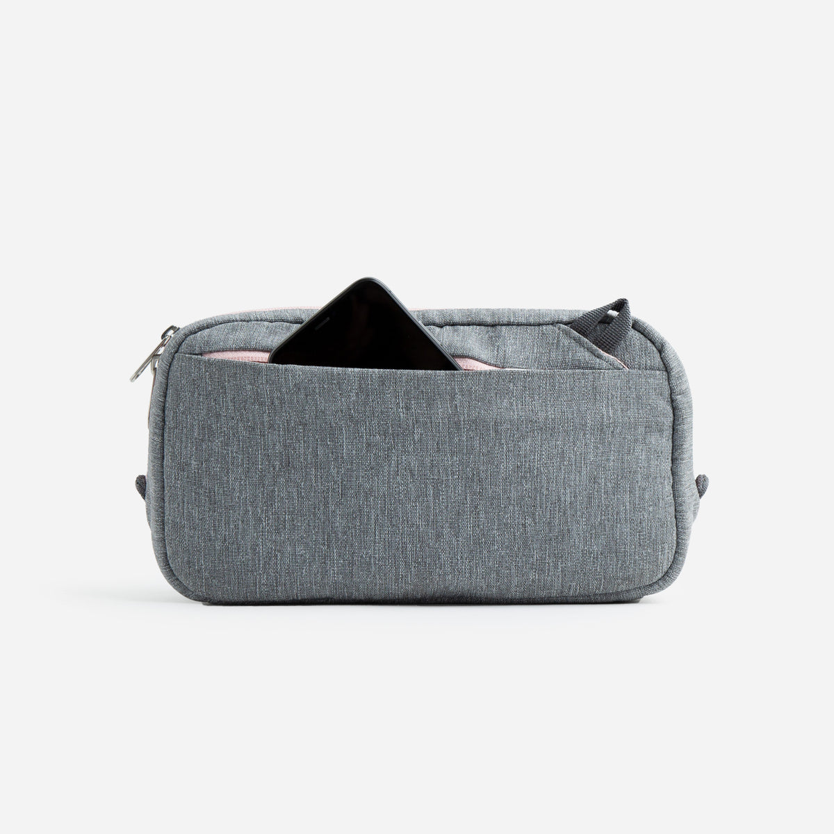 Cincy Sports Clutch Bag Grey & Blush
