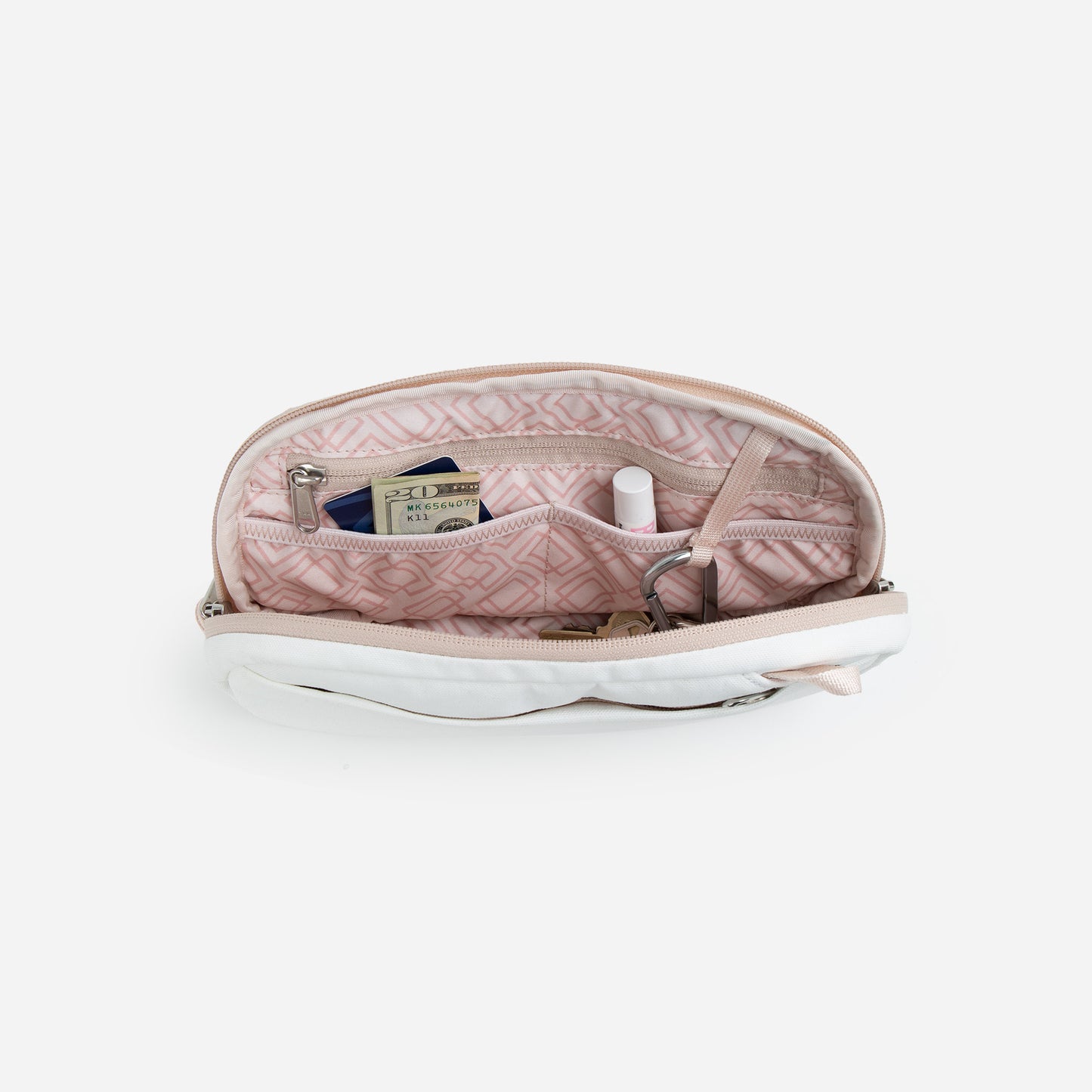 Cincy Sports Clutch Bag Dove White & Cashmere