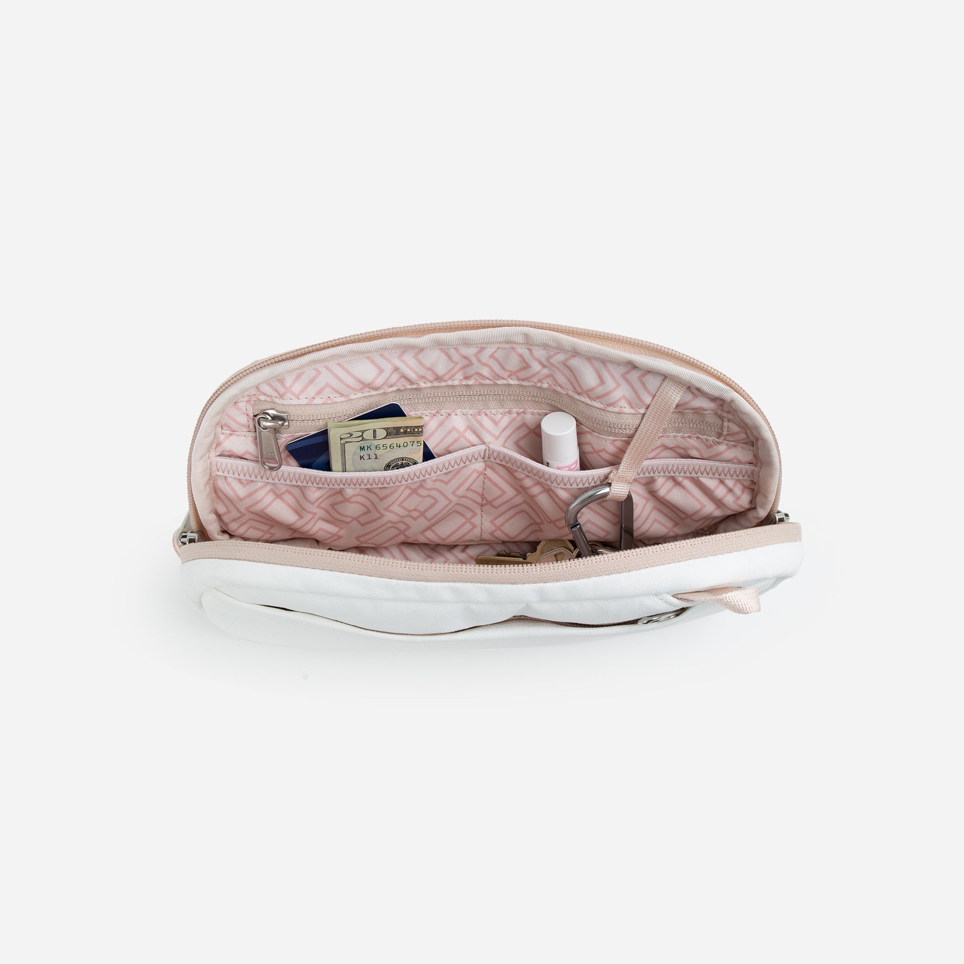 Cincy Sports Clutch Bag Dove White & Cashmere