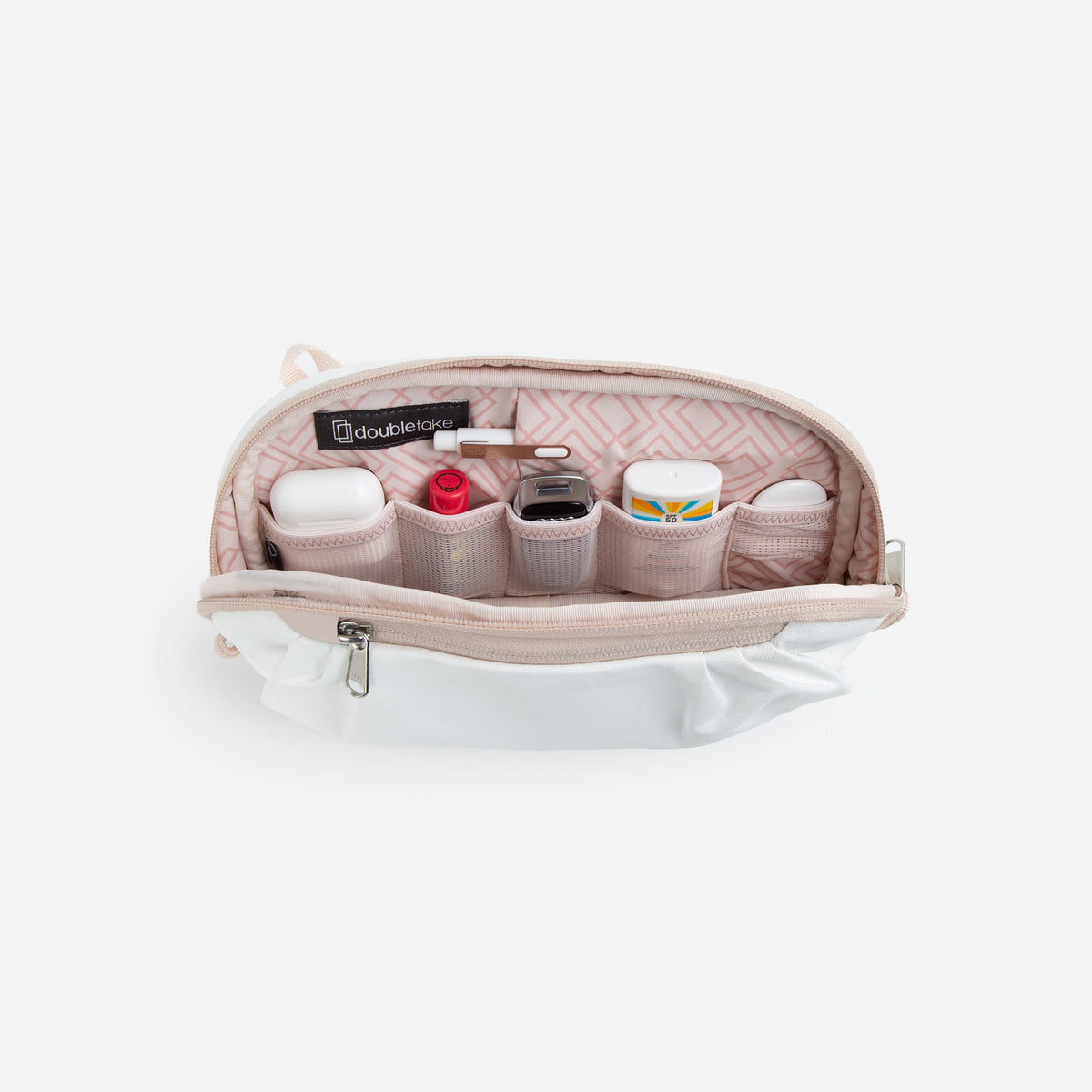 Cincy Sports Clutch Bag Dove White & Cashmere