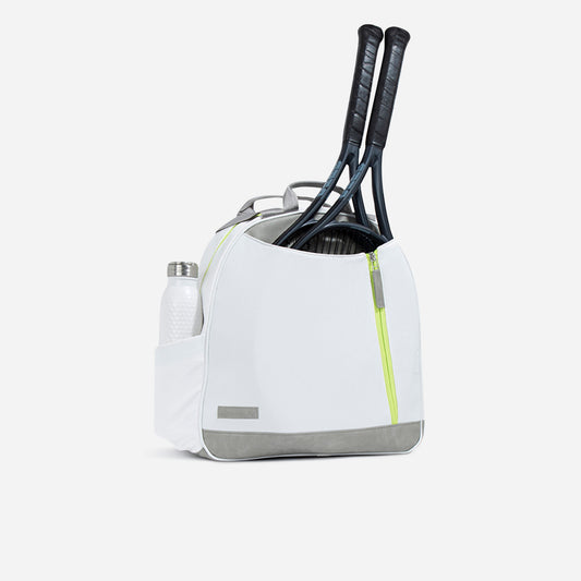 Melbourne Tennis & Pickleball Bags Dove White & Lemon Lime