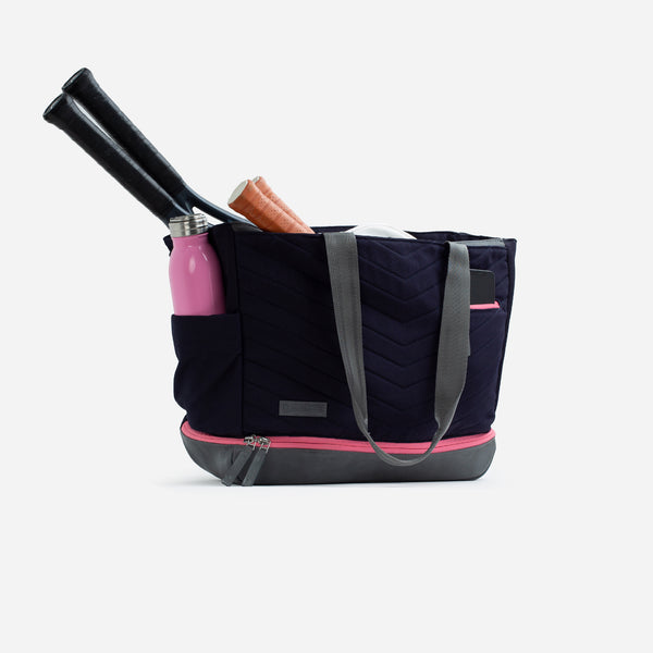 Parisii Pickleball Tote Navy & Watermelon