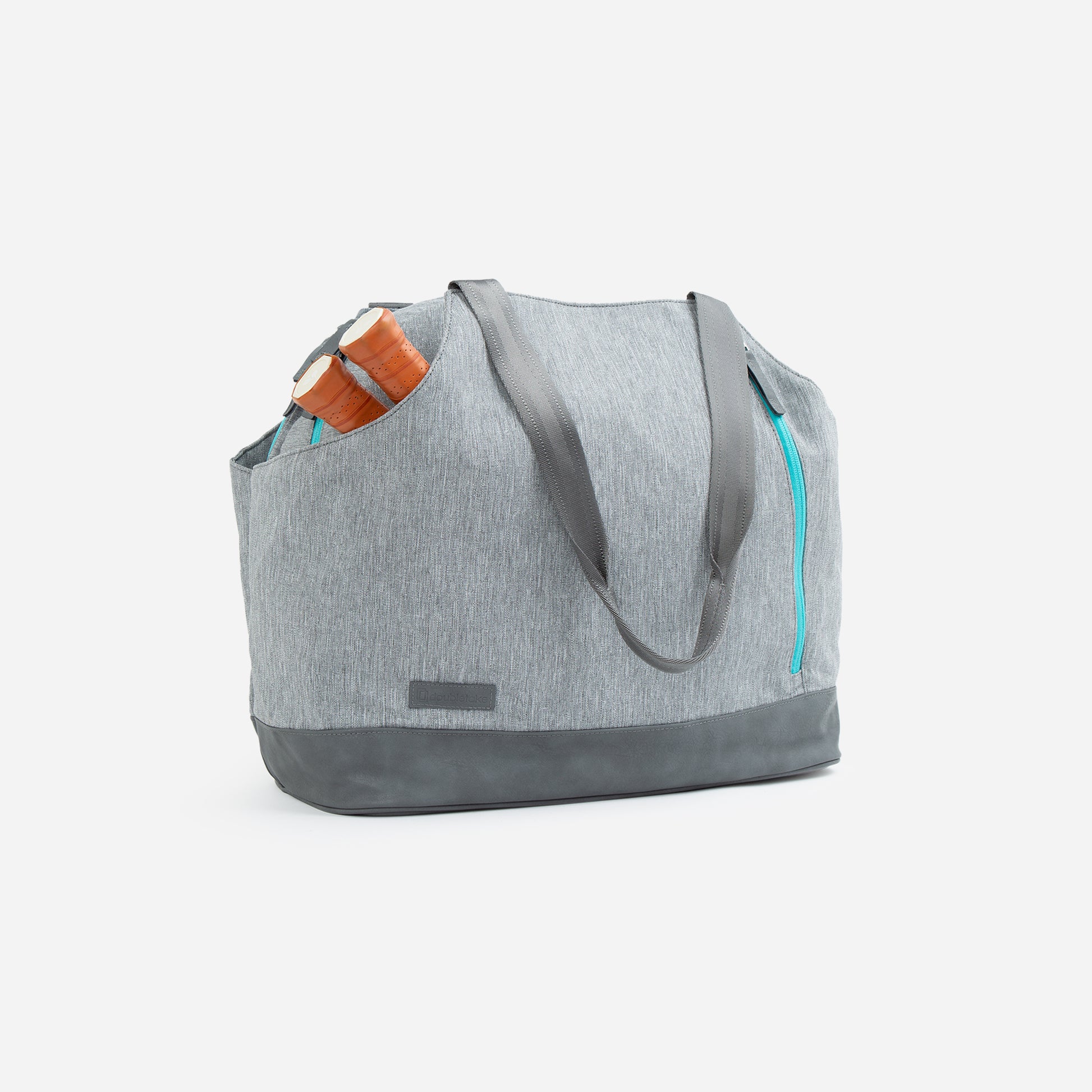 London Pickleball Duffel / Tote Grey & Teal