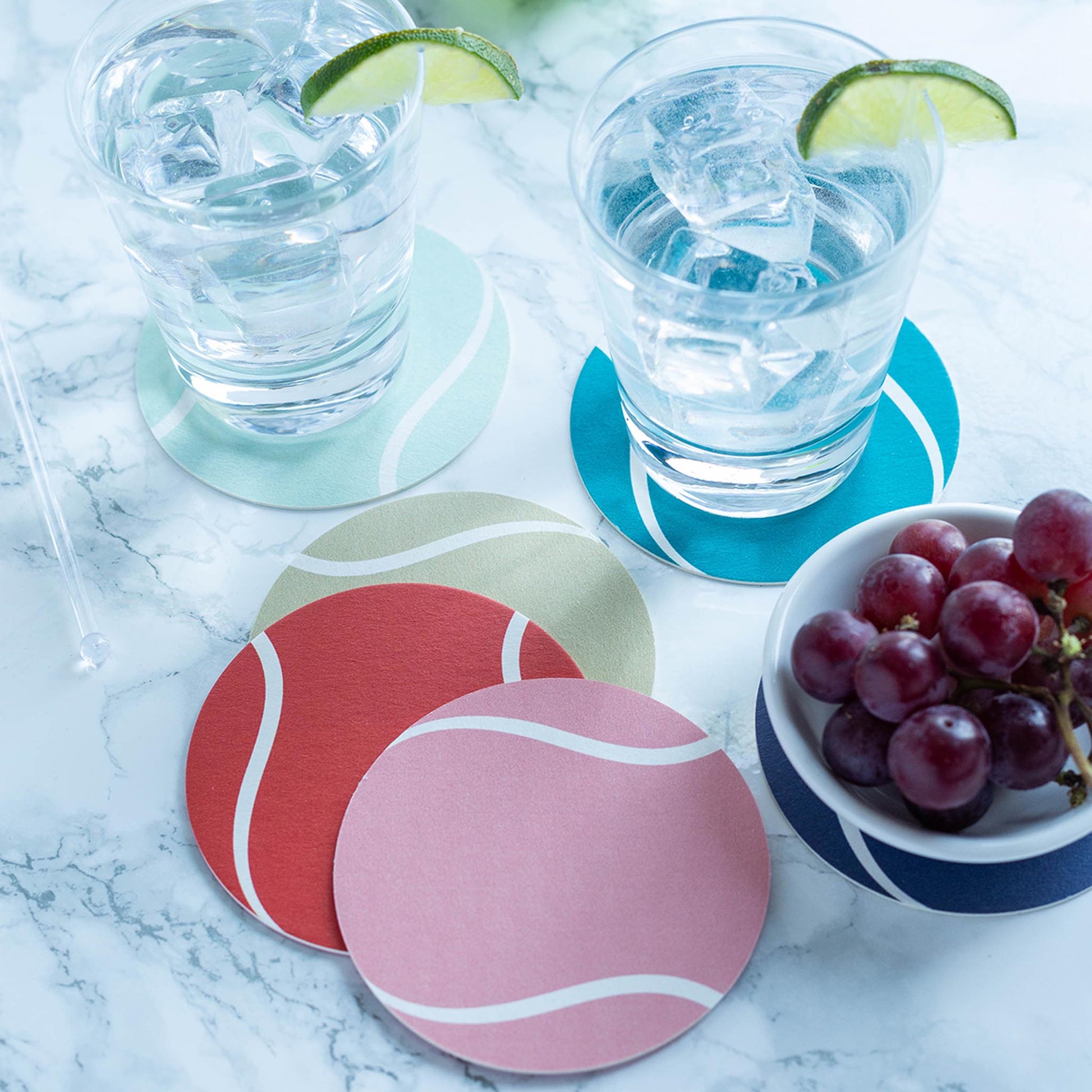 Tennis Coasters Tennis Balls