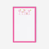 Tennis Notepads Pink Cocktails 8.5 x 5.5