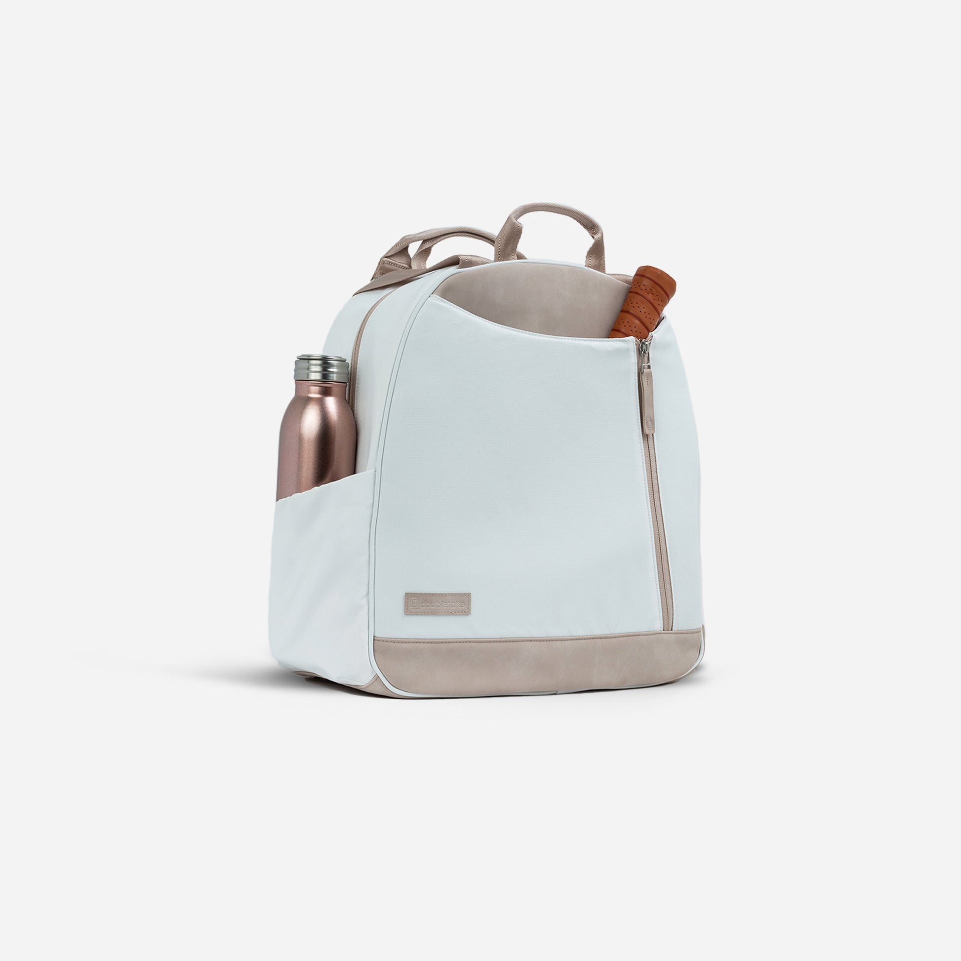 Melbourne Pickleball Backpack / Tote Dove White & Cashmere