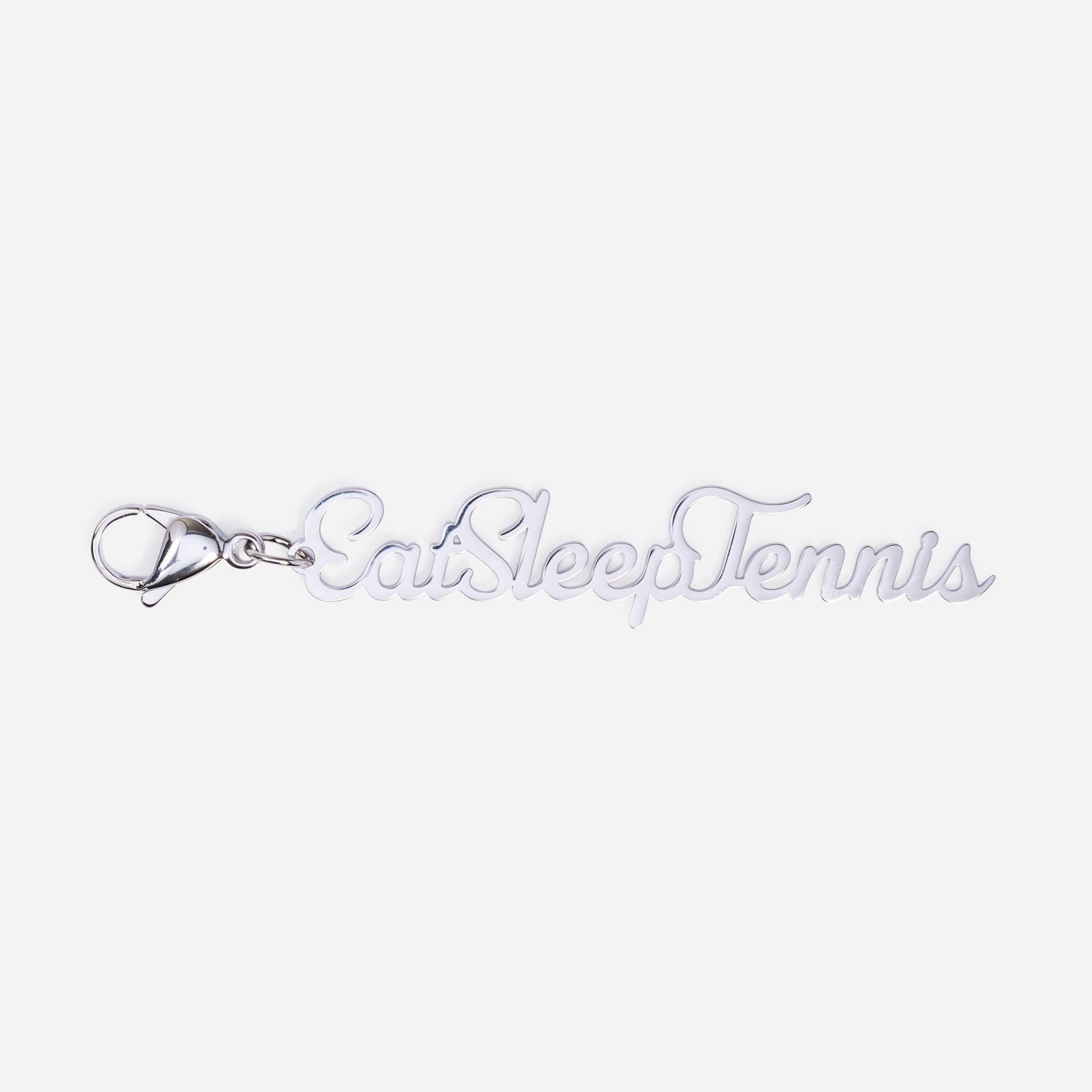 Tennis Bag Zipper Pull Charm Eat Sleep Tennis