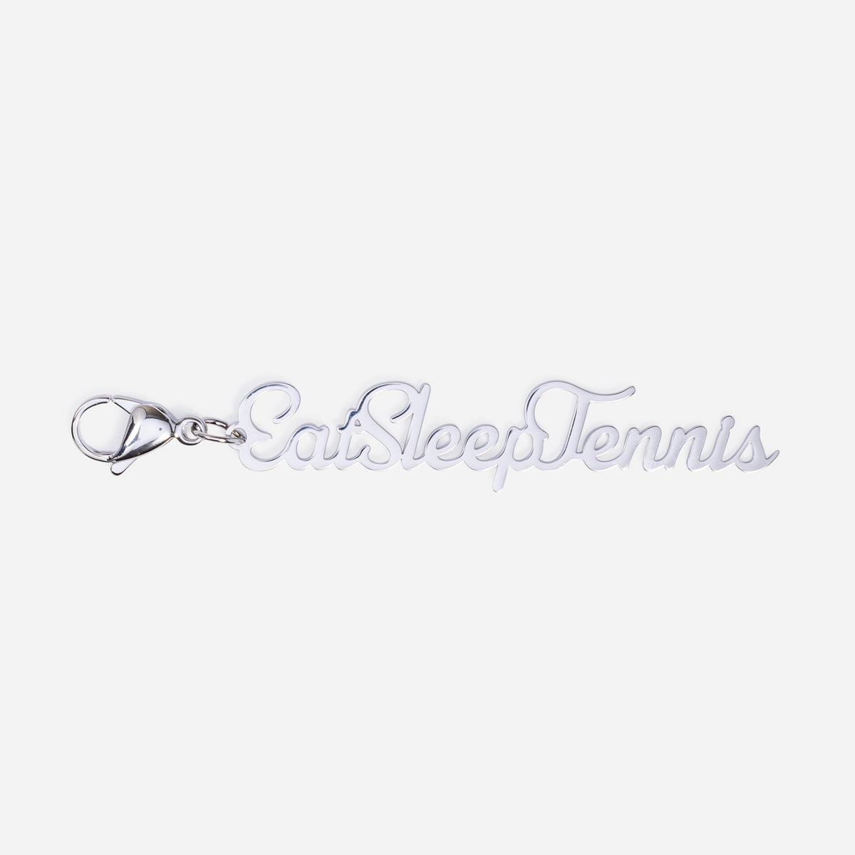 Tennis Bag Zipper Pull Charm Eat Sleep Tennis