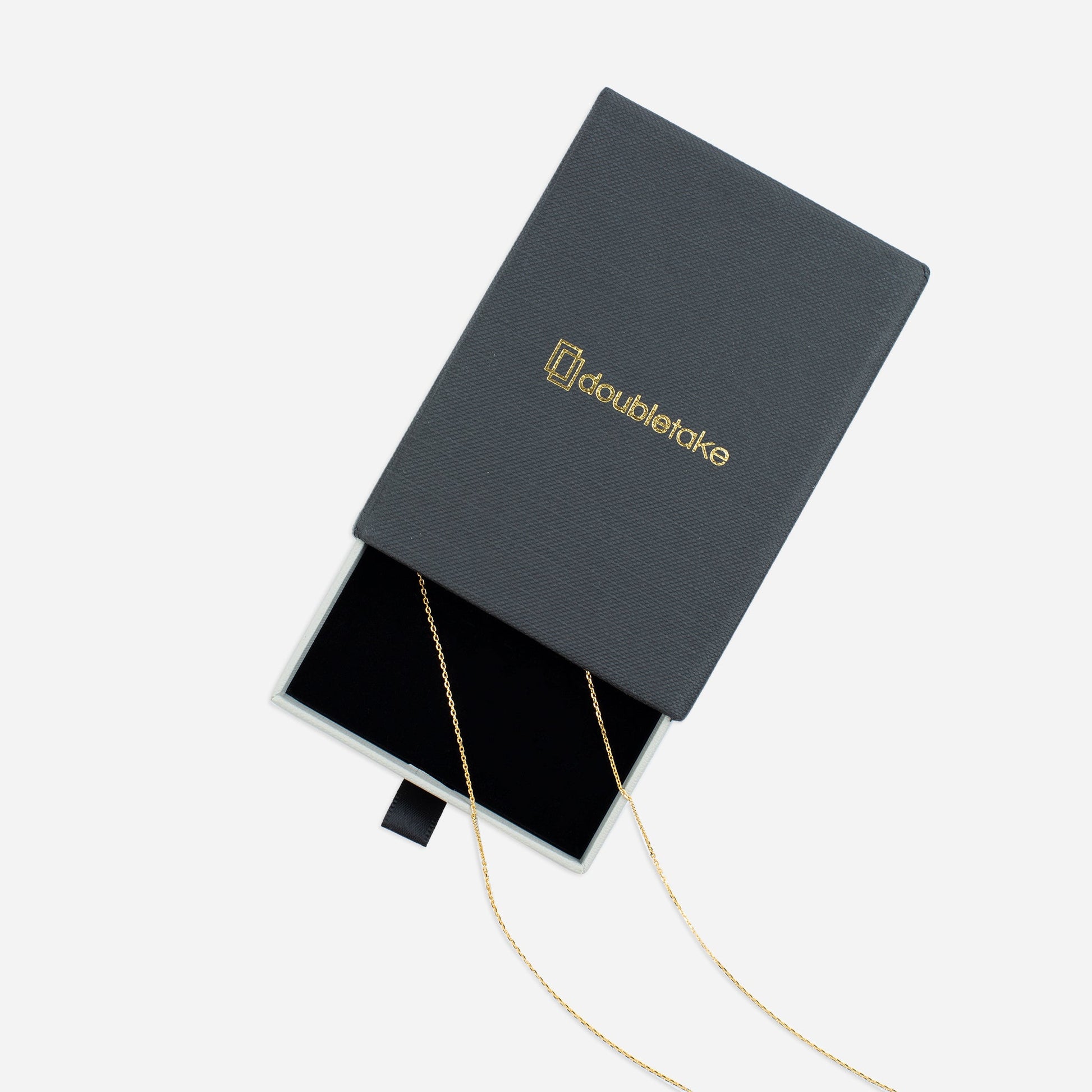 Tennis Court Necklace Gold