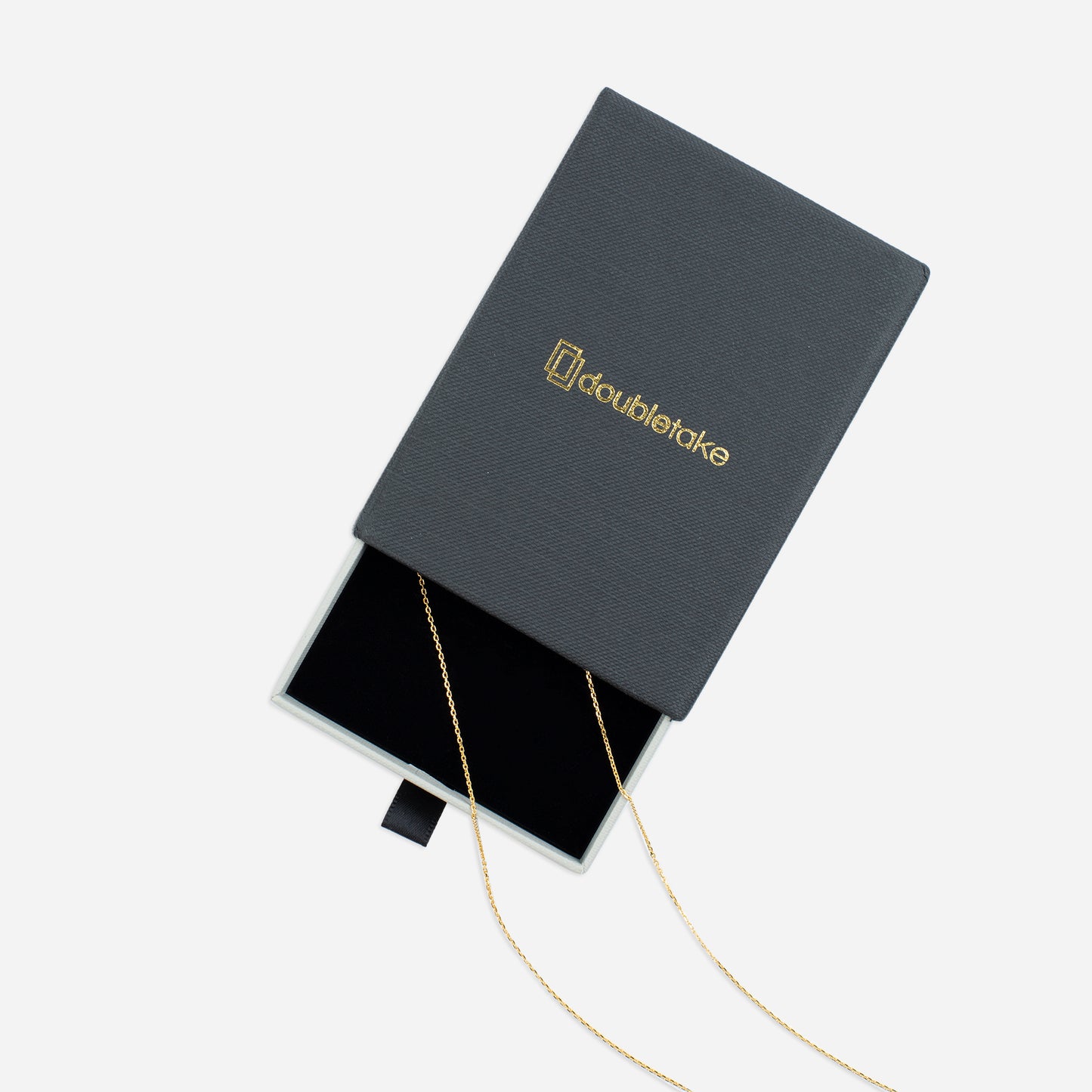 Tennis Racquet Necklace Gold