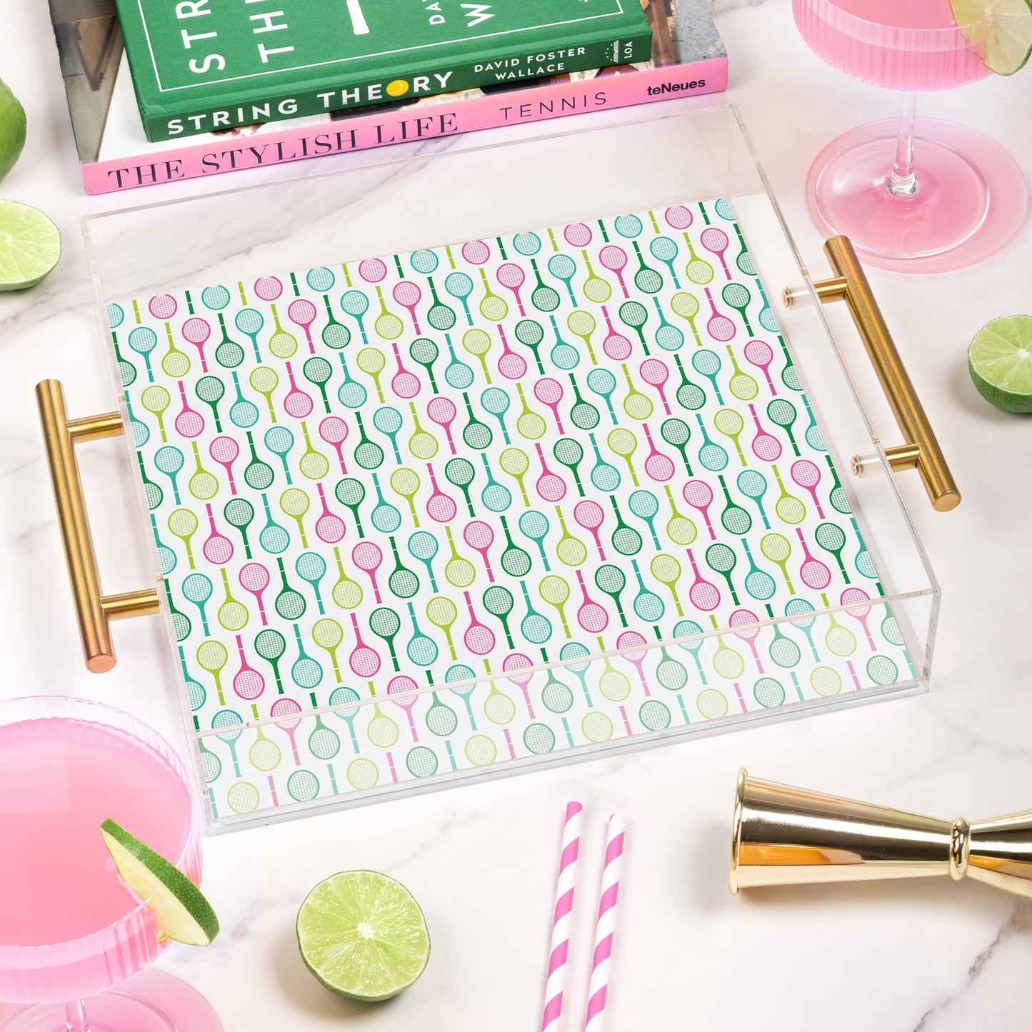 Serving Tray Fruit Punch Tennis