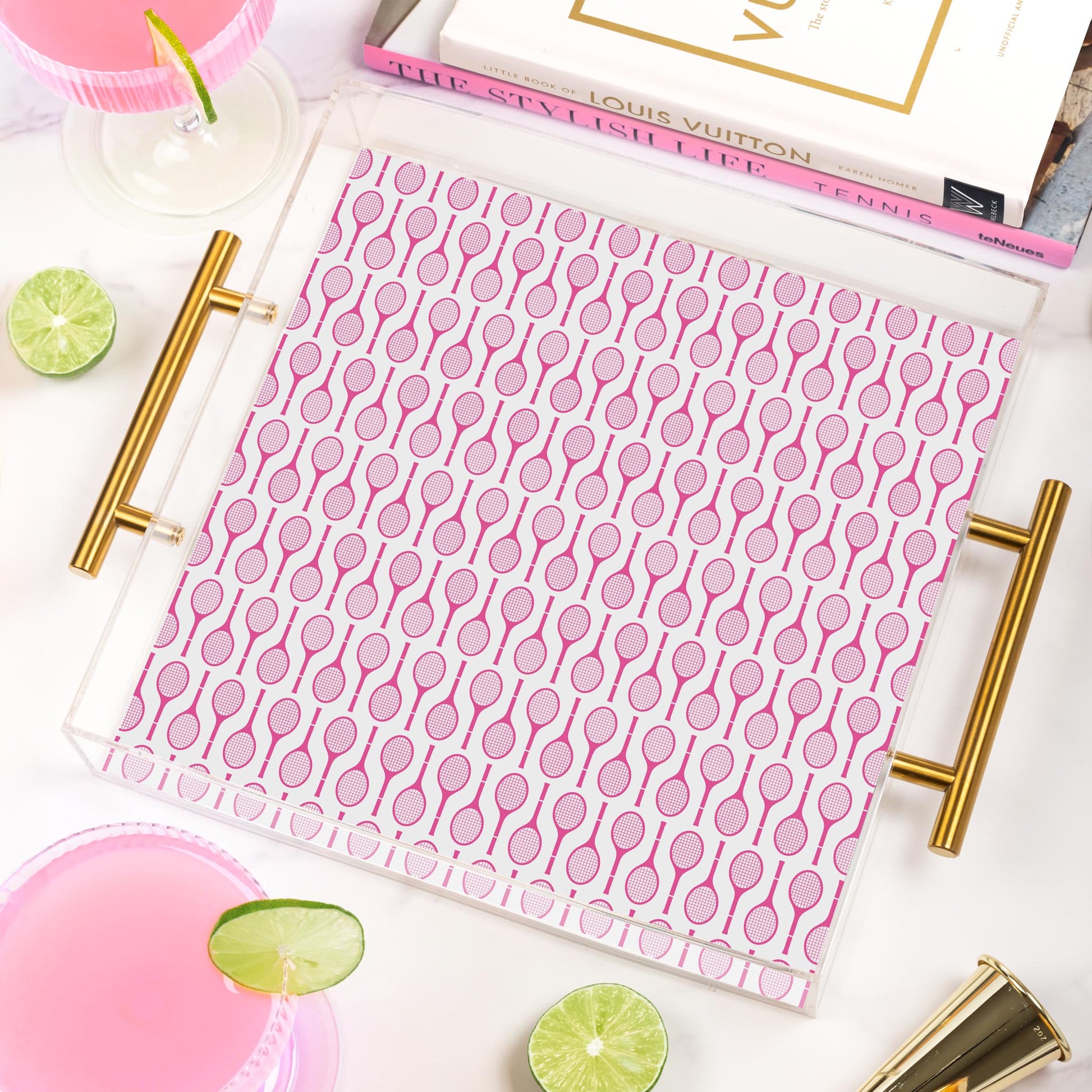 Serving Tray Pink