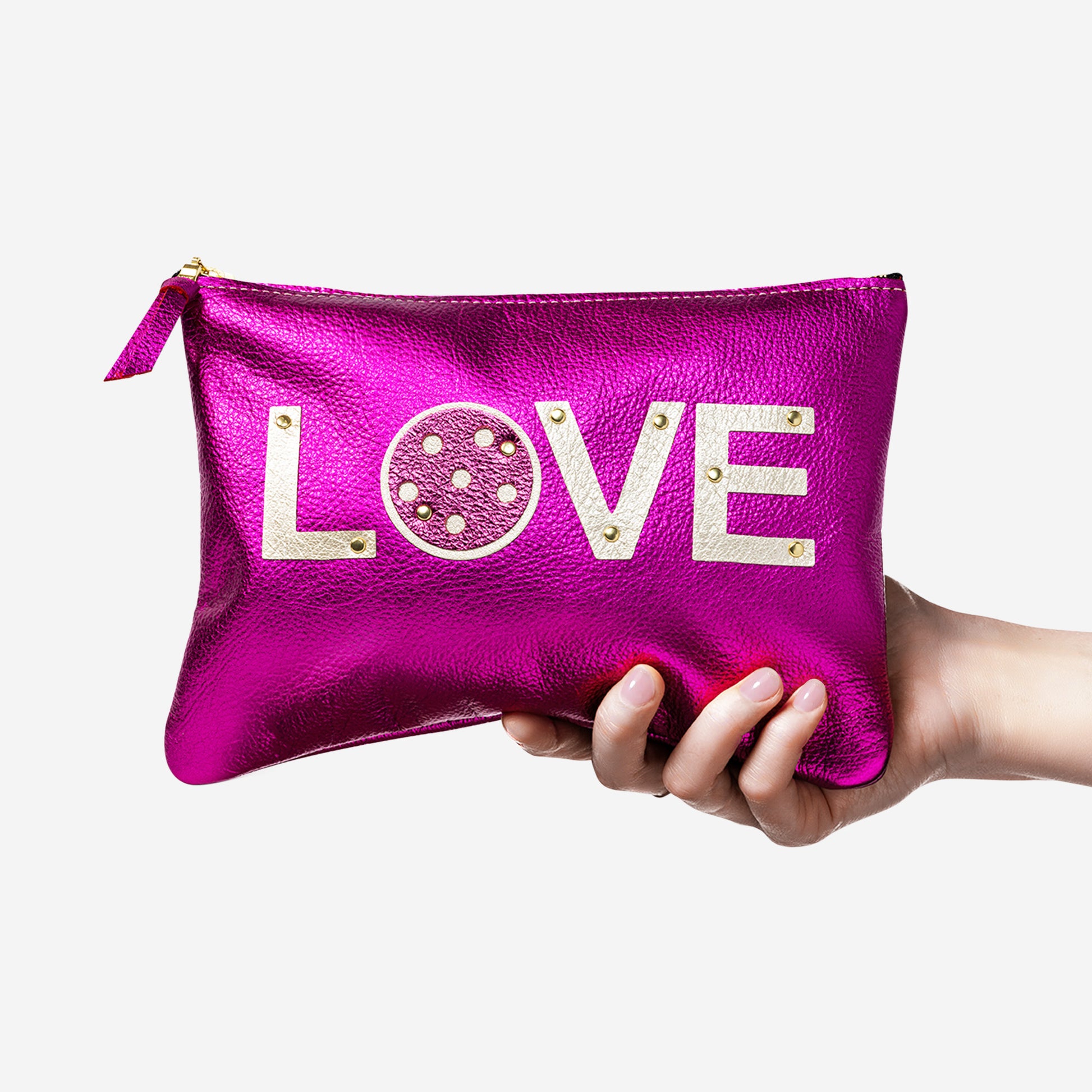 Lex Clutch Courtside Fuchsia LOVE Pickleball