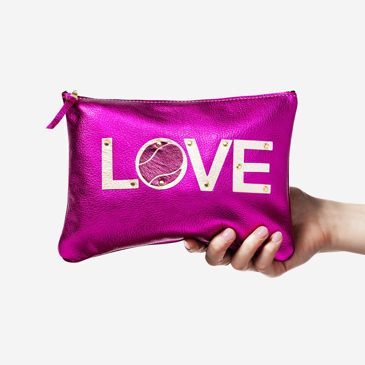 Lex Clutch Courtside Fuchsia LOVE Tennis