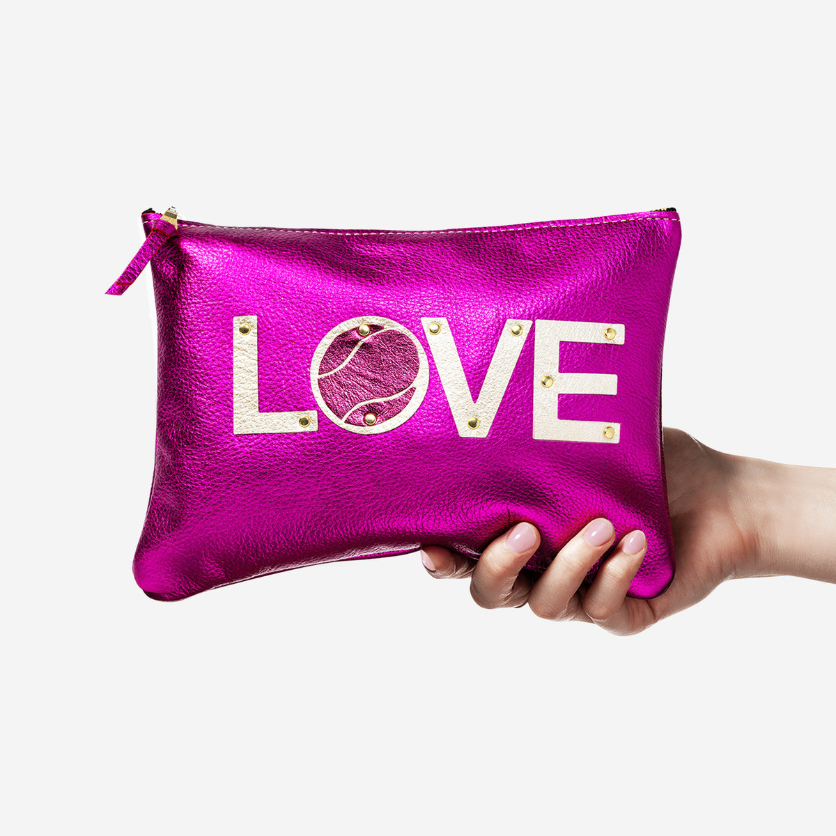 Lex Clutch Courtside Fuchsia LOVE Tennis