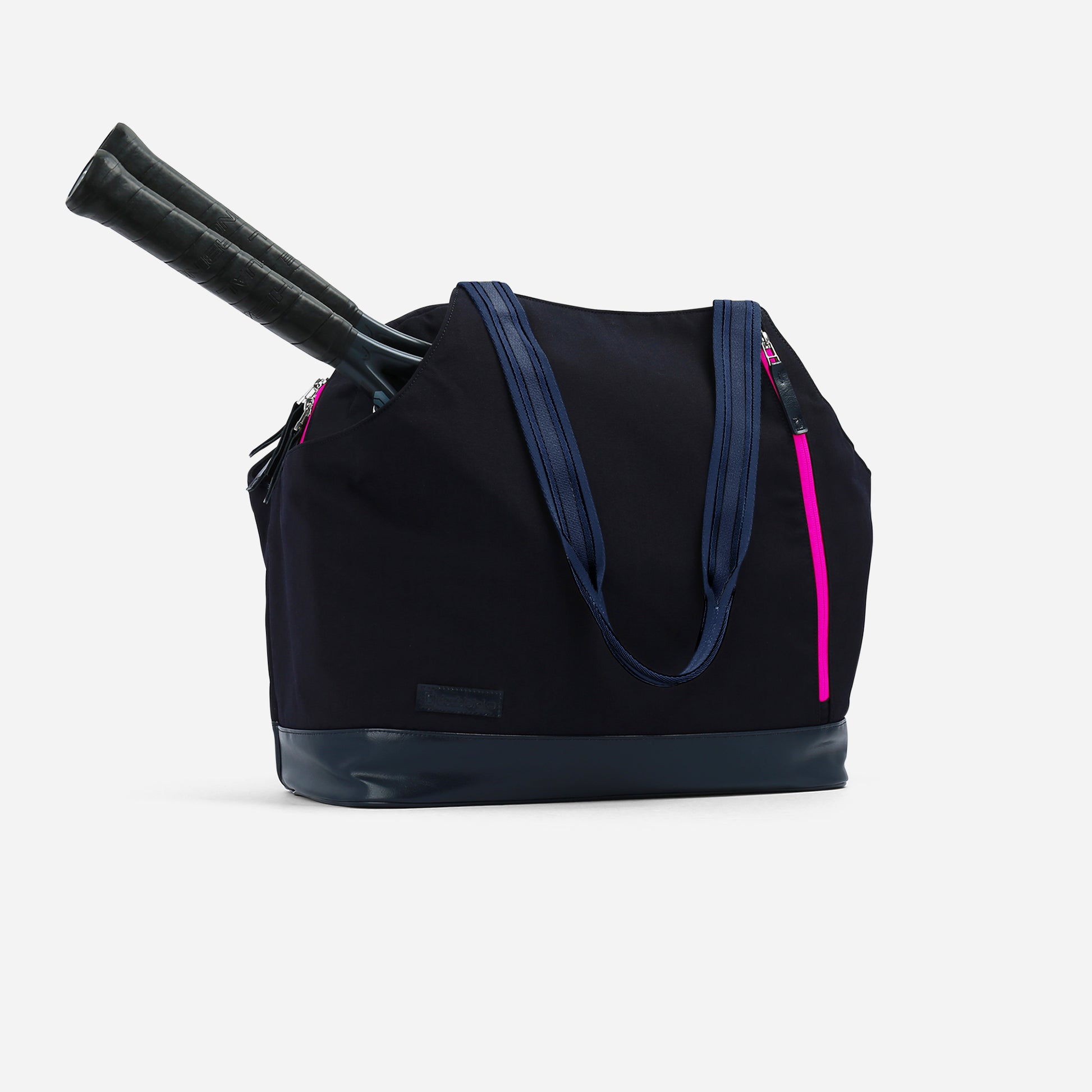London Tennis Duffel / Tote Navy & Fuchsia