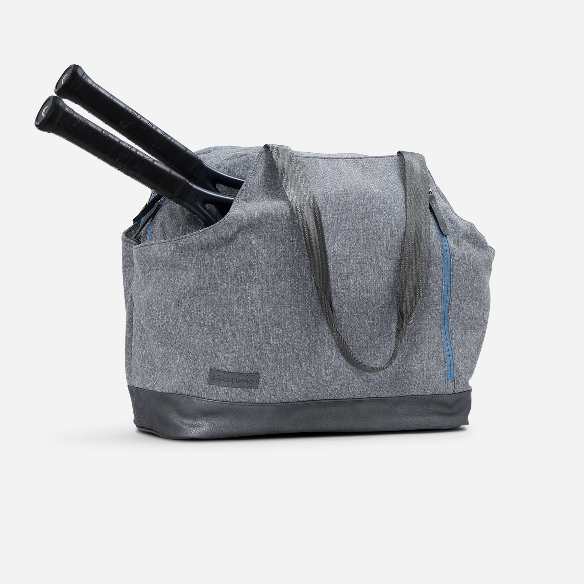London Tennis Duffel / Tote Grey & Ocean