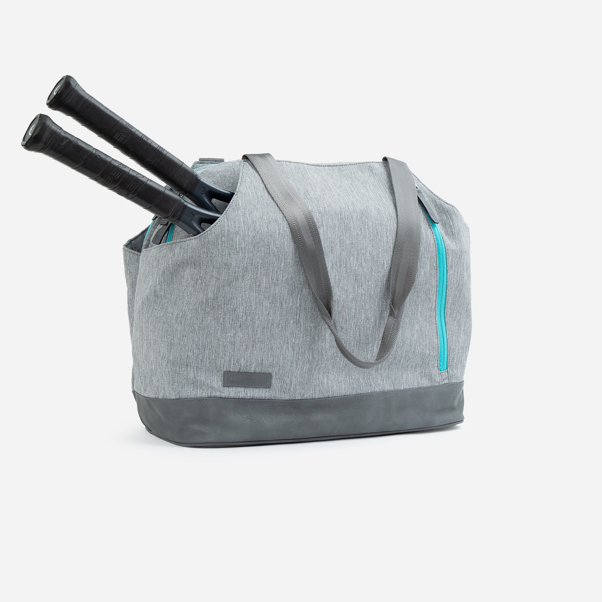 London Tennis Duffel / Tote Grey & Teal