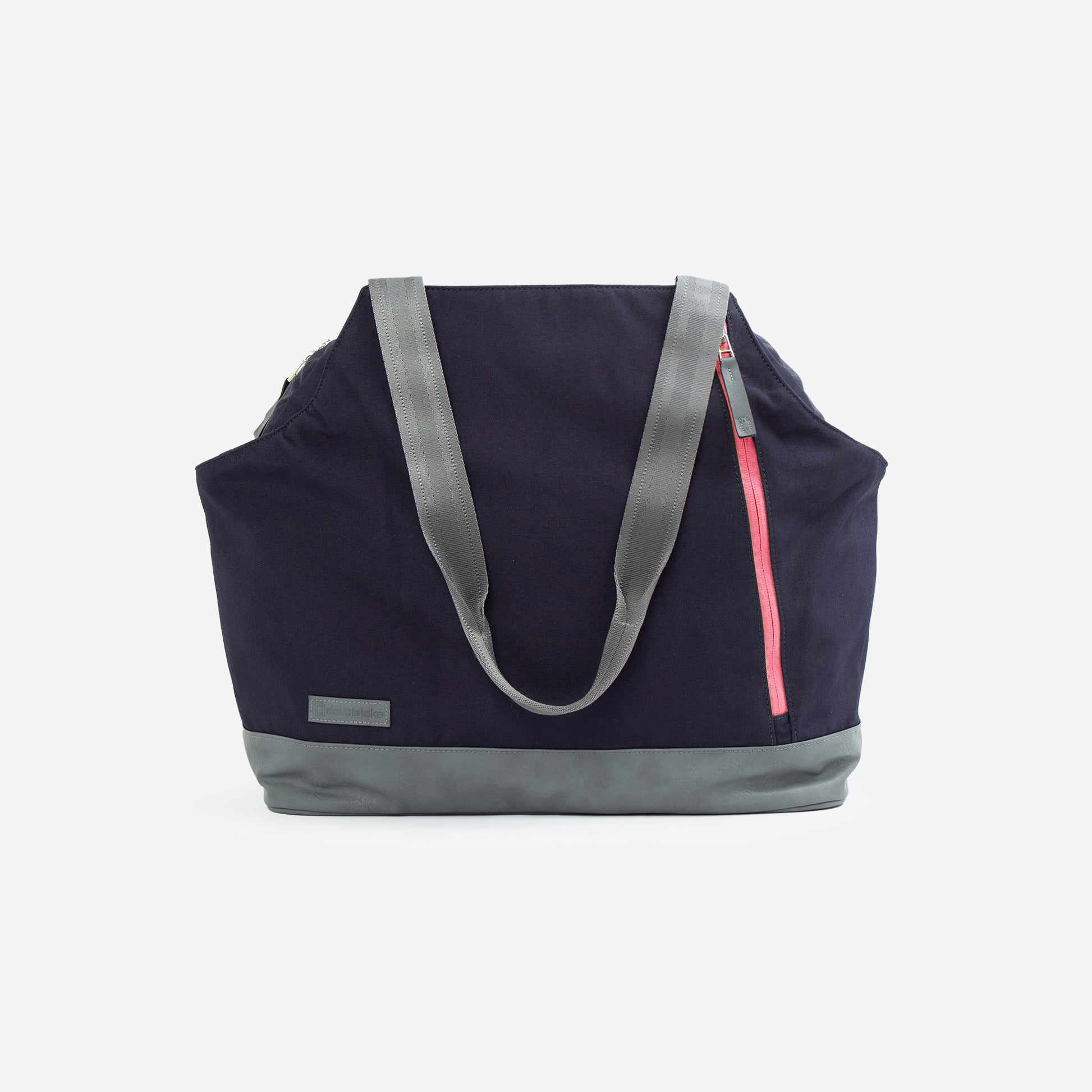 London Tennis Duffel / Tote Navy & Watermelon