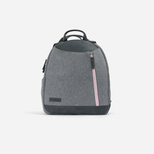 Melbie Tennis Backpack / Tote Grey & Blush