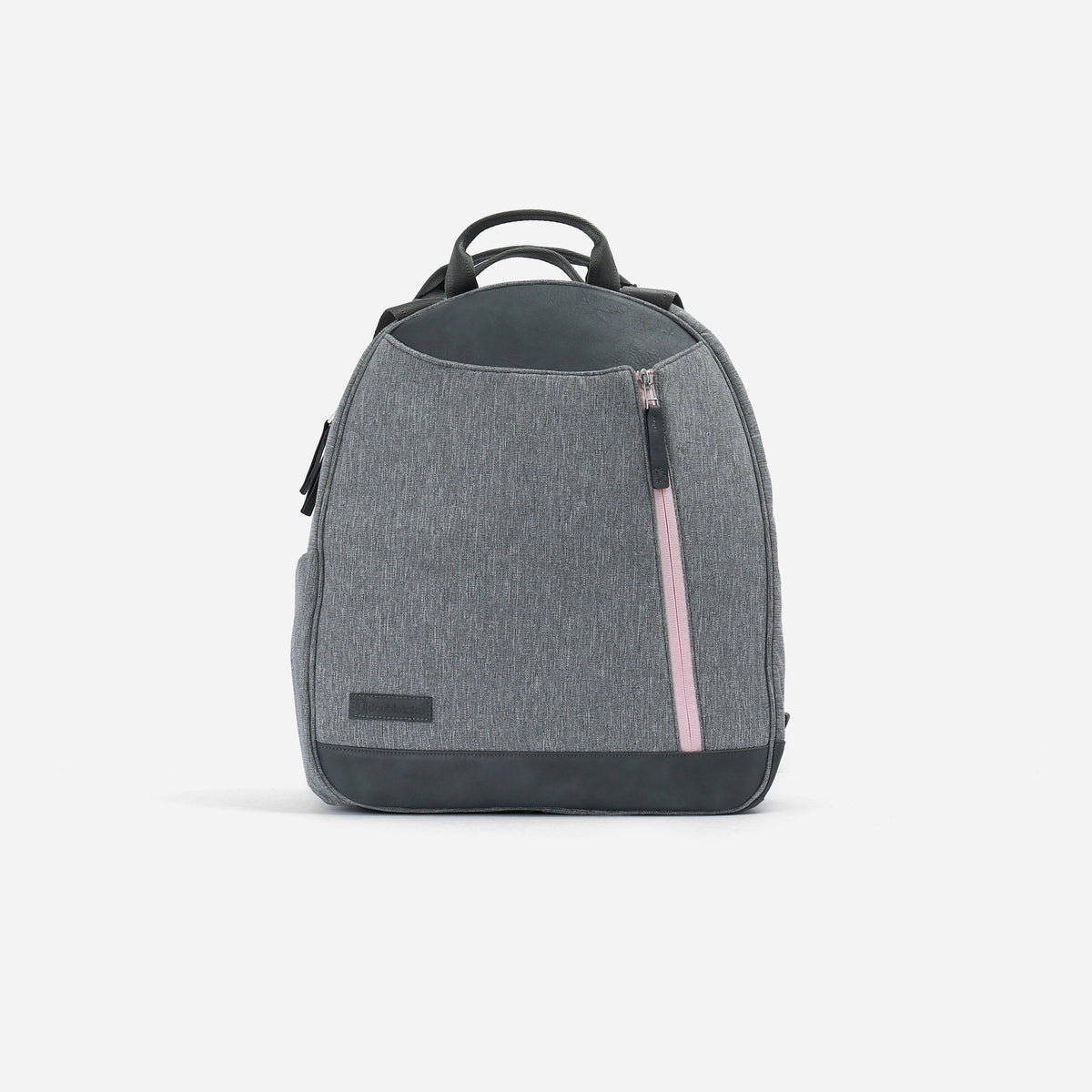 Melbourne Tennis Backpack / Tote Grey & Blush Medium