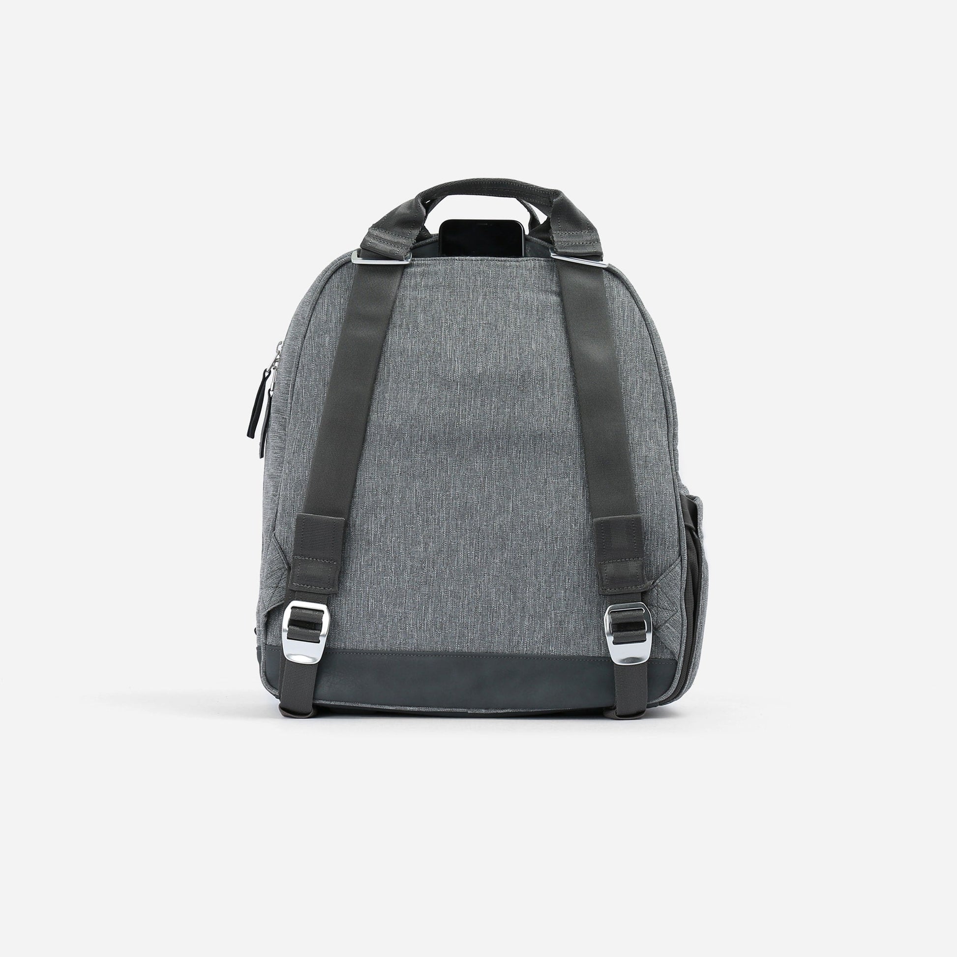 Melbourne Tennis Backpack / Tote Grey & Blush Medium