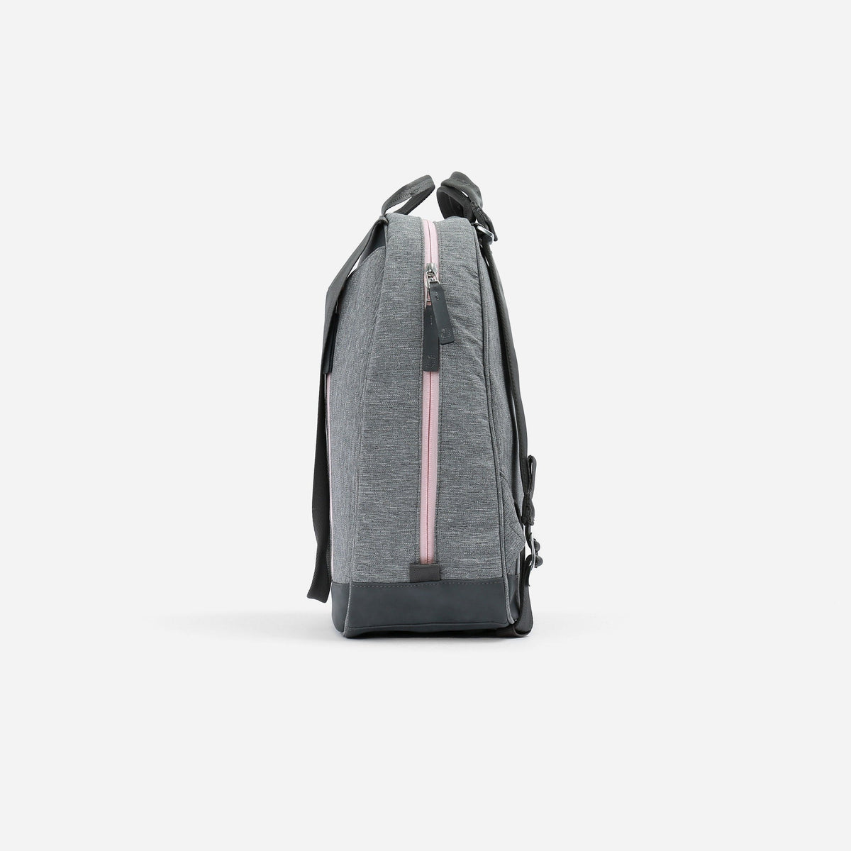Melbourne Tennis Backpack / Tote Grey & Blush Medium