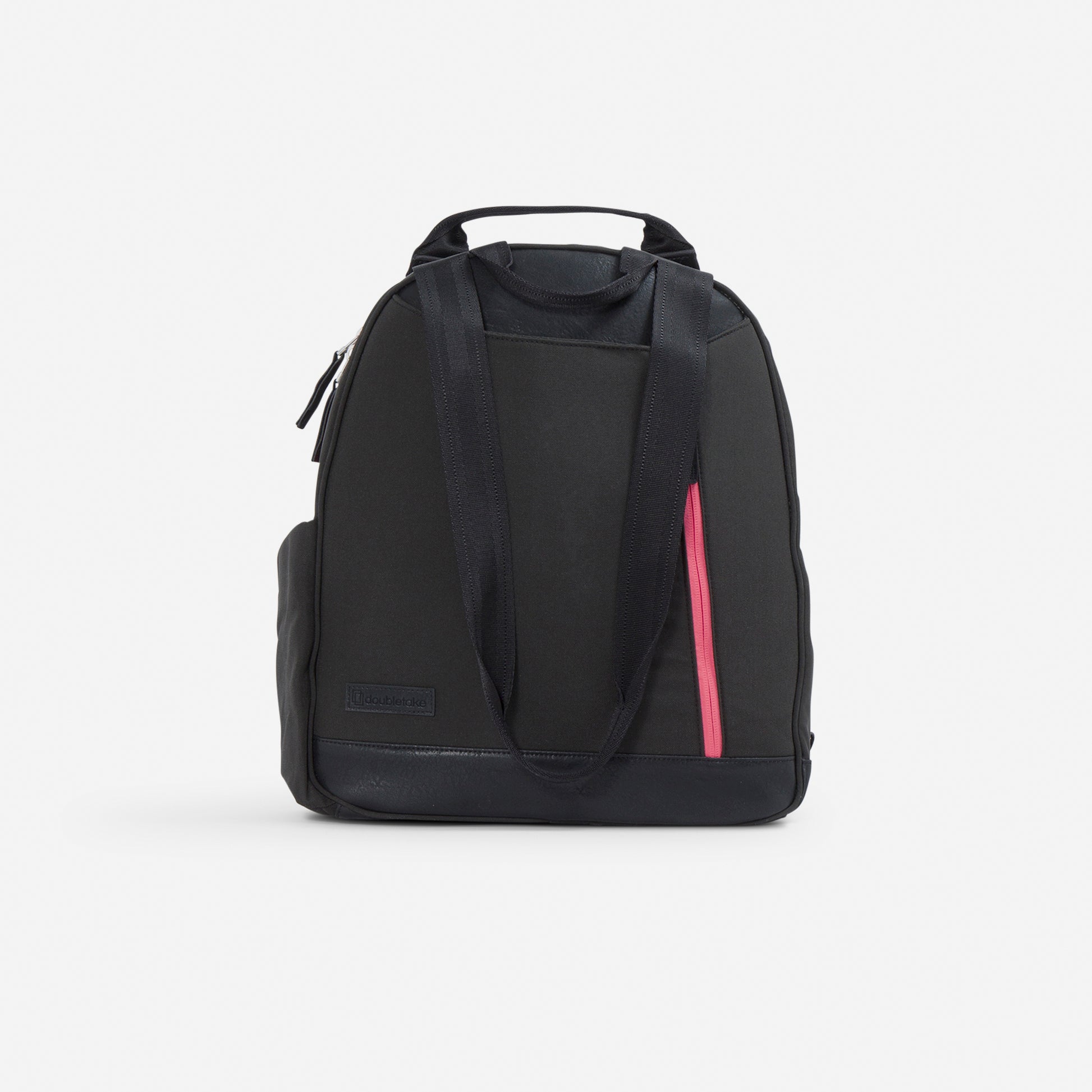 Melbourne Tennis Backpack / Tote Black & Watermelon Medium