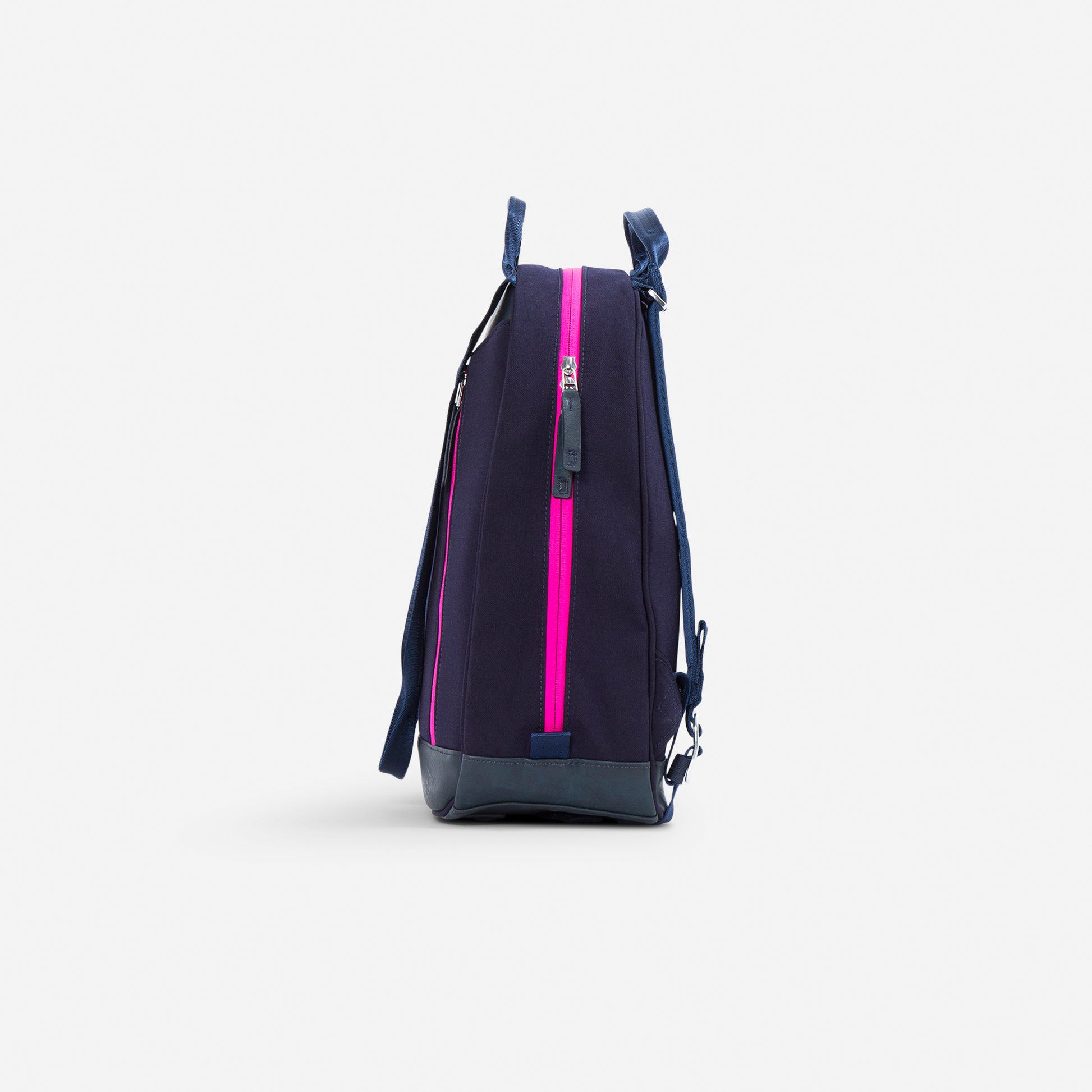 Melbourne Tennis Backpack / Tote  Navy & Fuchsia Medium