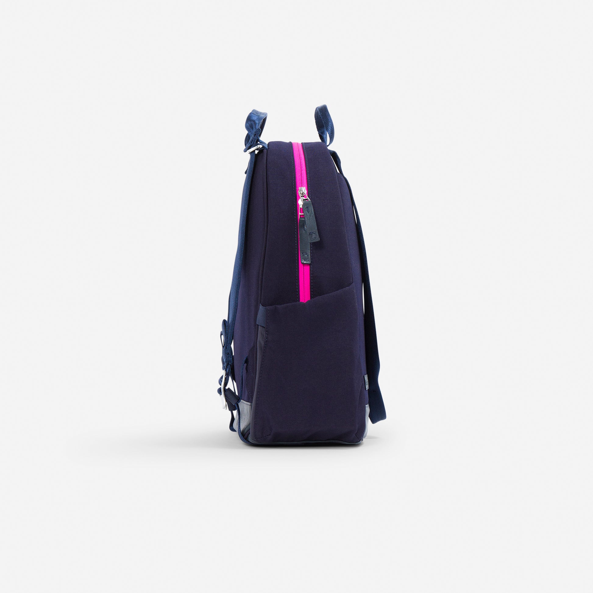 Melbourne Tennis Backpack / Tote  Navy & Fuchsia Medium