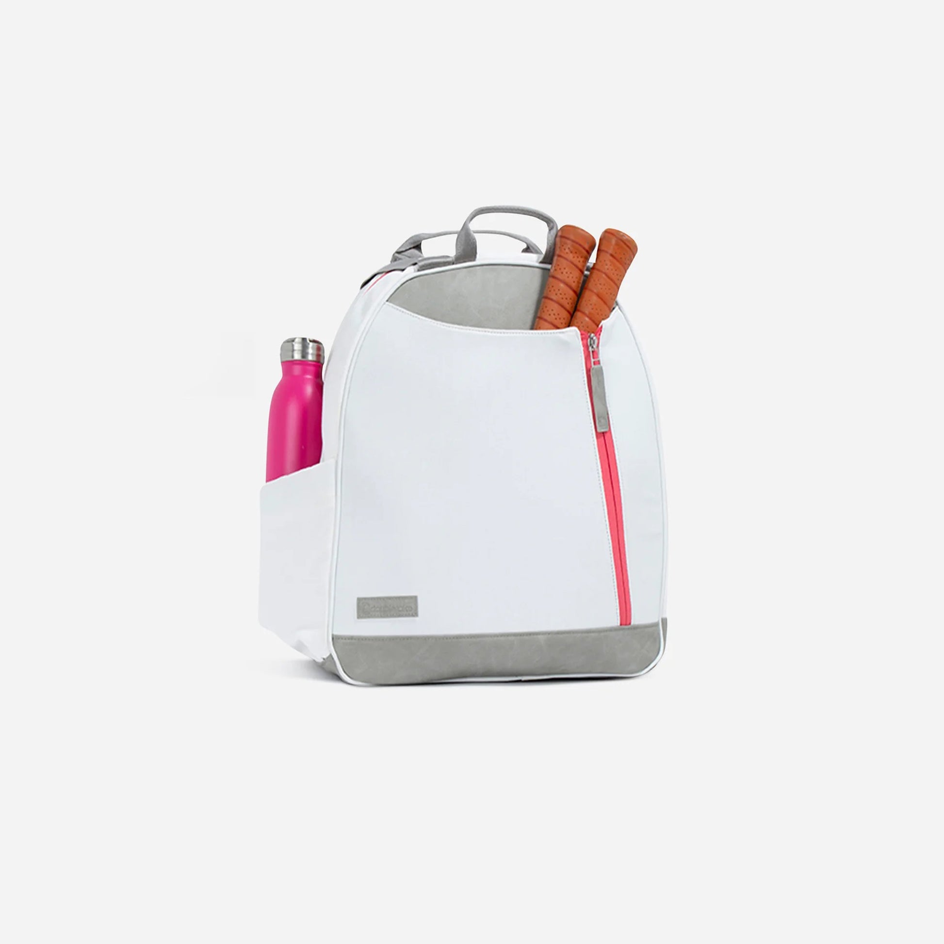 Melbie Pickleball Backpack / Tote Dove White & Watermelon