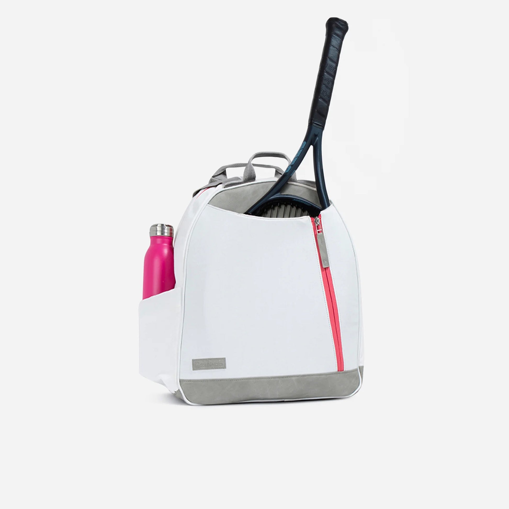 Melbie Junior Tennis Backpack / Tote Dove White & Watermelon