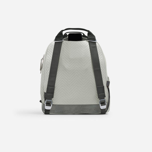 Melbie Tennis Backpack / Tote Cashmere Zig Zag Luxe