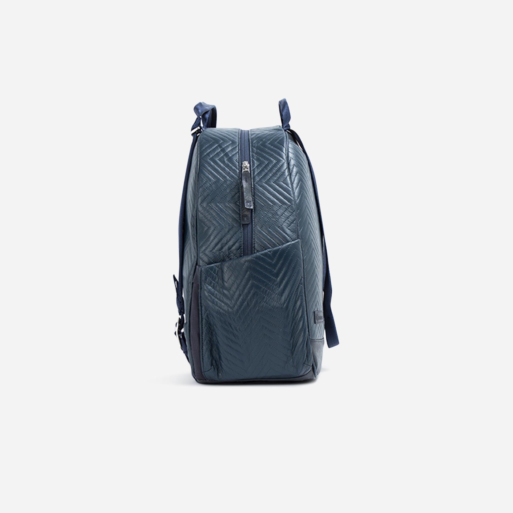 Melbourne Tennis Backpack / Tote Navy Zig Zag Luxe Regular