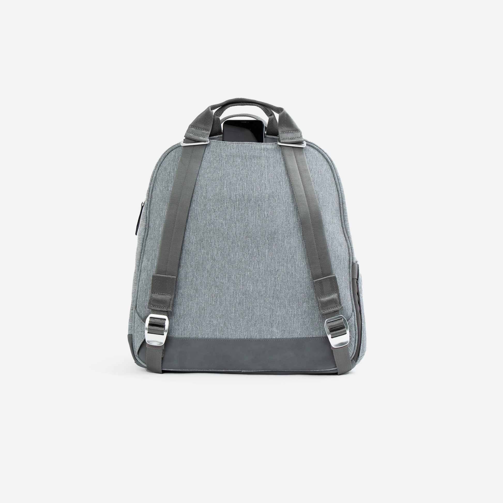 Melbourne Tennis Backpack / Tote Grey & Blush Regular