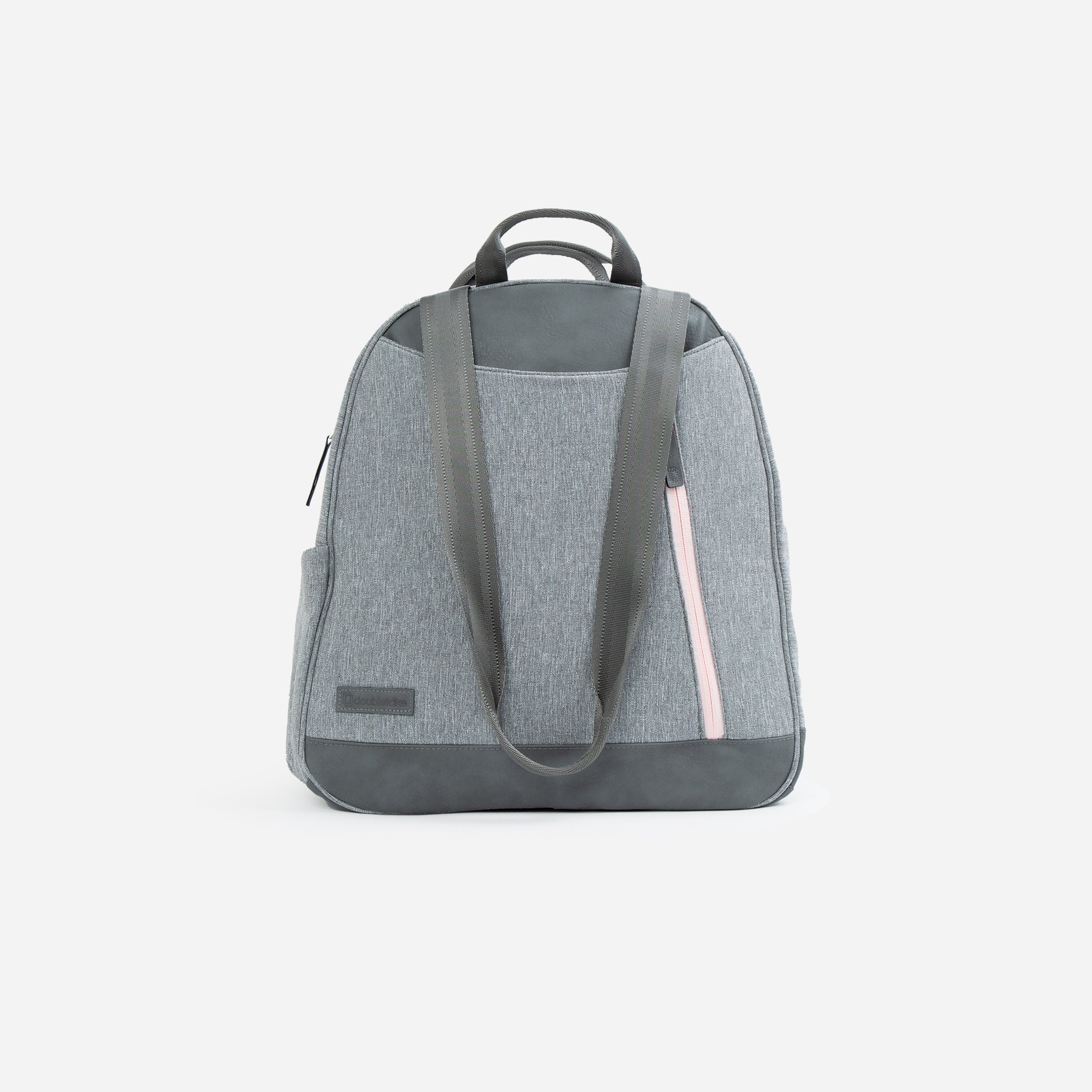 Melbourne Tennis Backpack / Tote Grey & Blush Regular