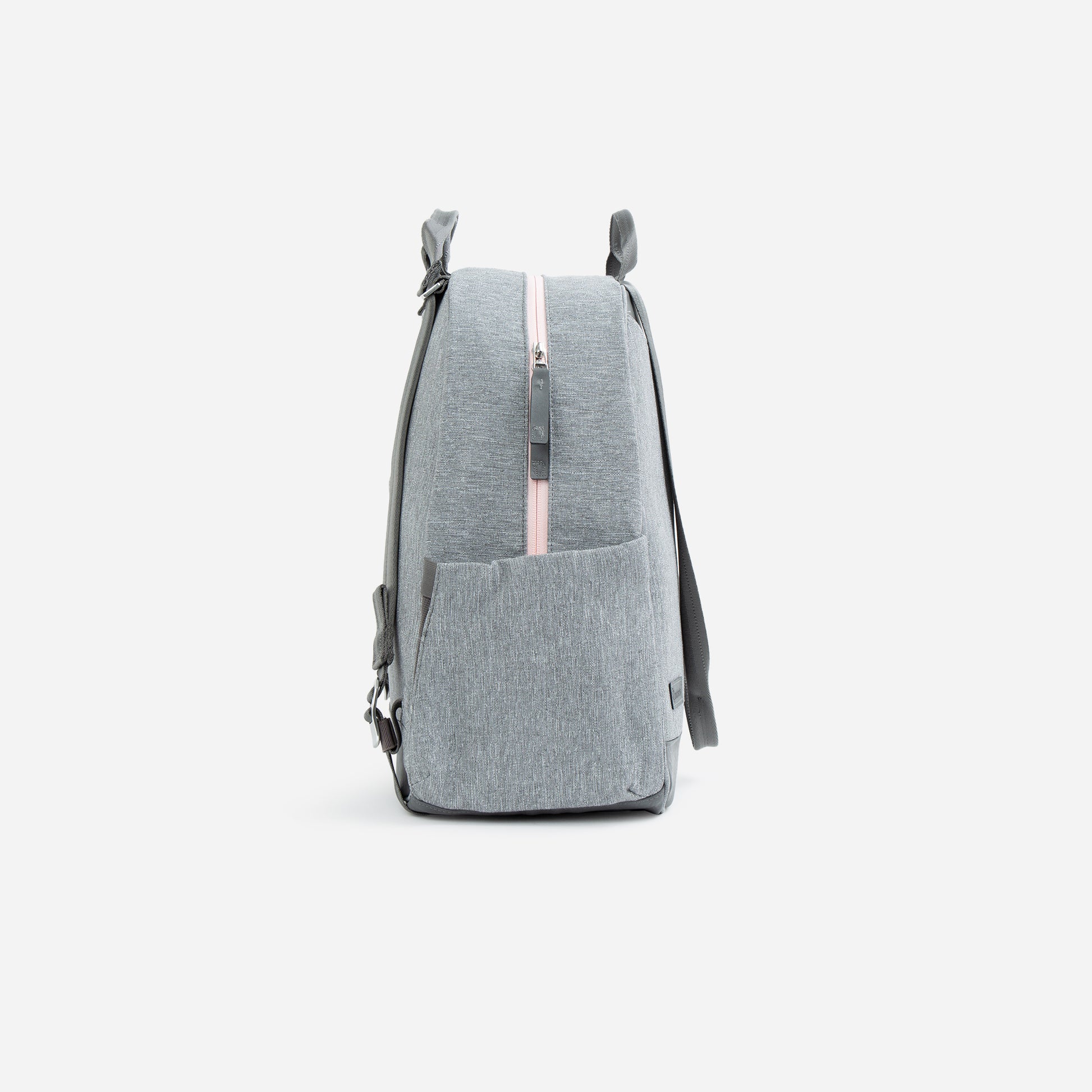 Melbourne Tennis Backpack / Tote Grey & Blush Regular