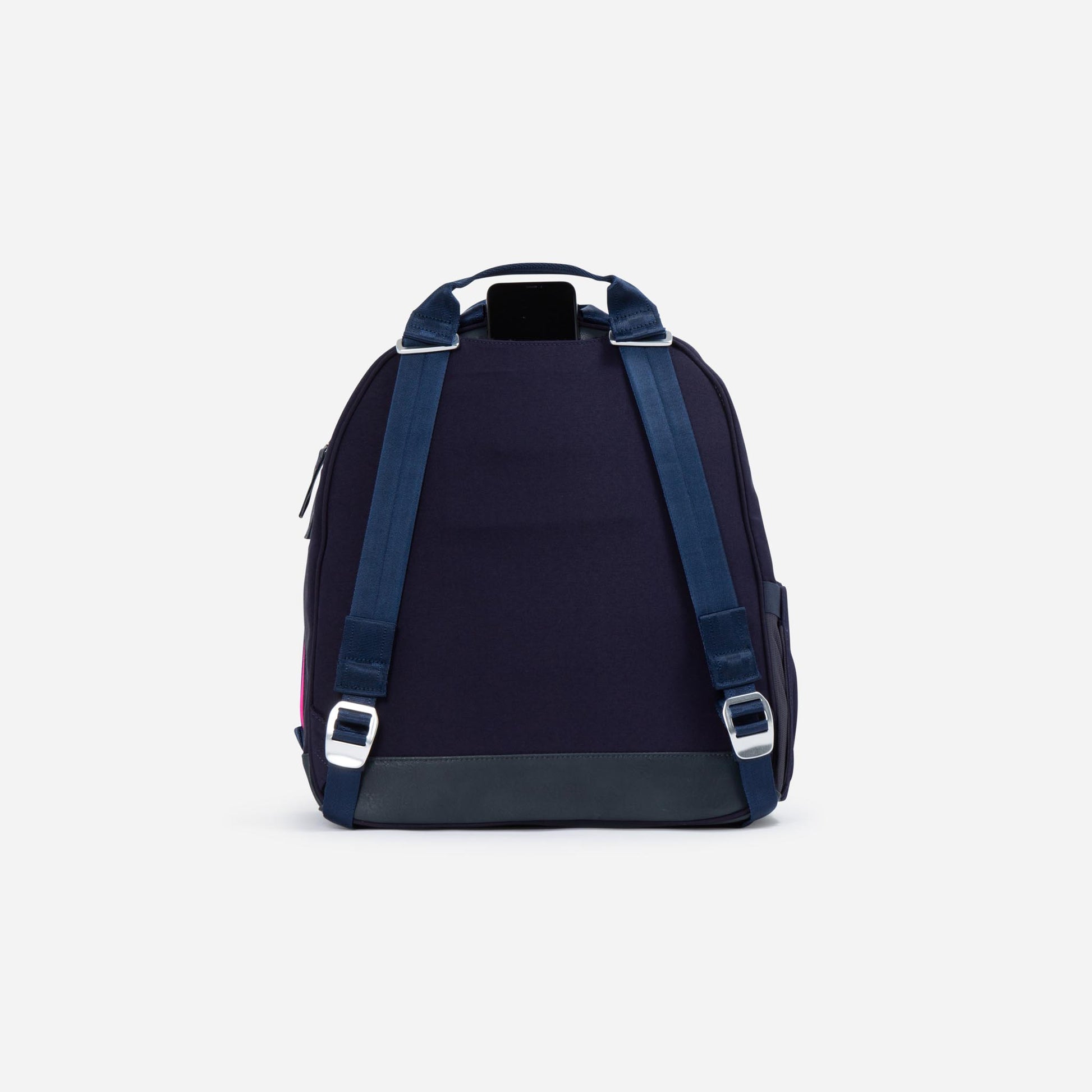 Melbourne Tennis Backpack / Tote  Navy & Fuchsia Regular