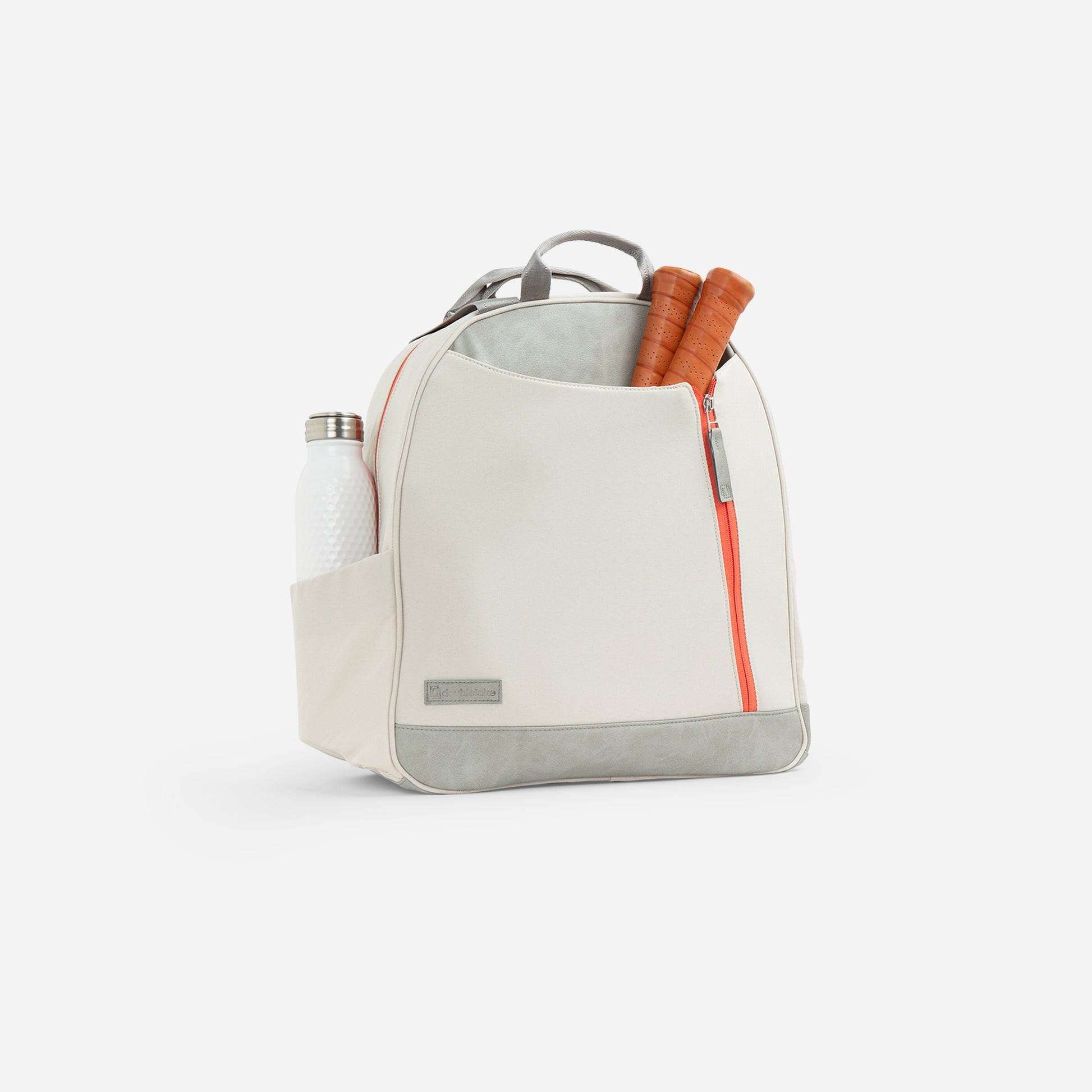 Melbourne Pickleball Backpack / Tote Canvas & Poppy