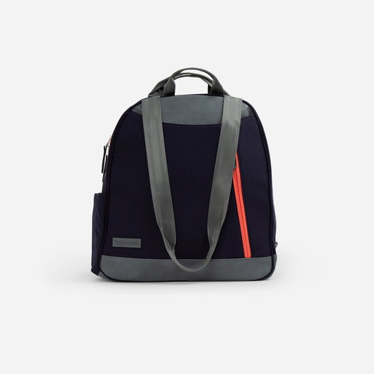 Navy & Poppy